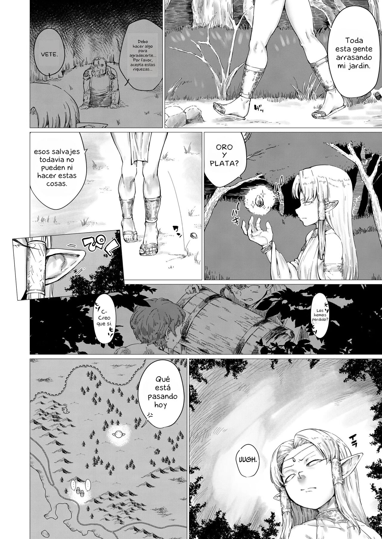 [HeMeLoPa (Yamada Shiguma)] Shikorufu | Elfa se masturba [Spanish] [Gtks] numero di immagine  5