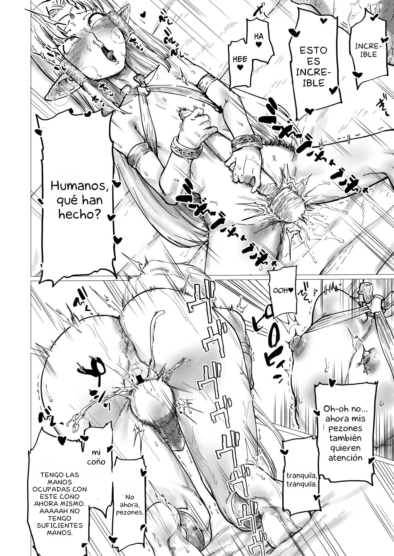 [HeMeLoPa (Yamada Shiguma)] Shikorufu | Elfa se masturba [Spanish] [Gtks] numero di immagine  17