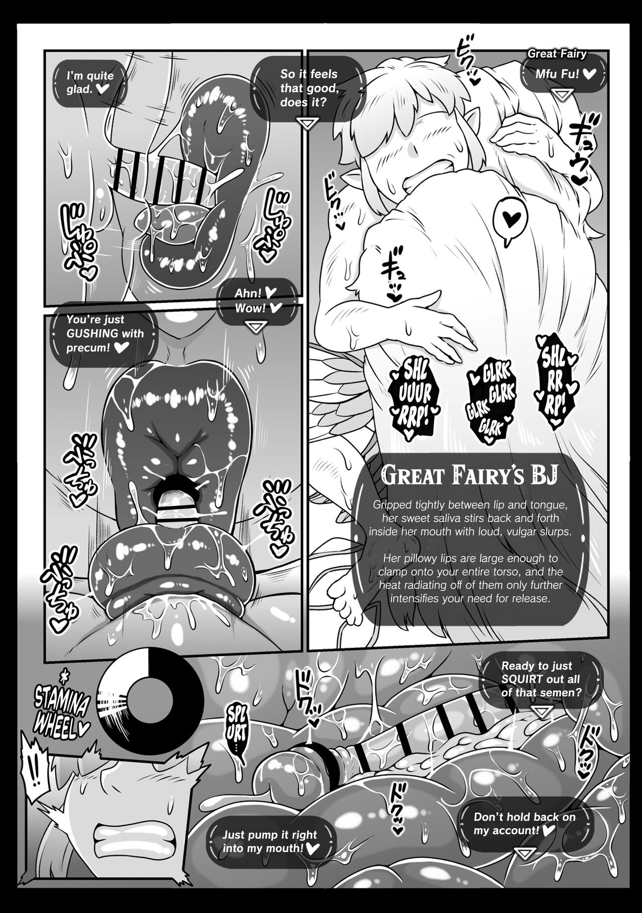 [Whitish Blacker (Andojing)] Daiyousei-sama no Densetsuteki na Tokunou Gohoushi | A Legendary Blessing From The Great Fairy (The Legend of Zelda: Tears of the Kingdom) [English] [Digital] image number 12