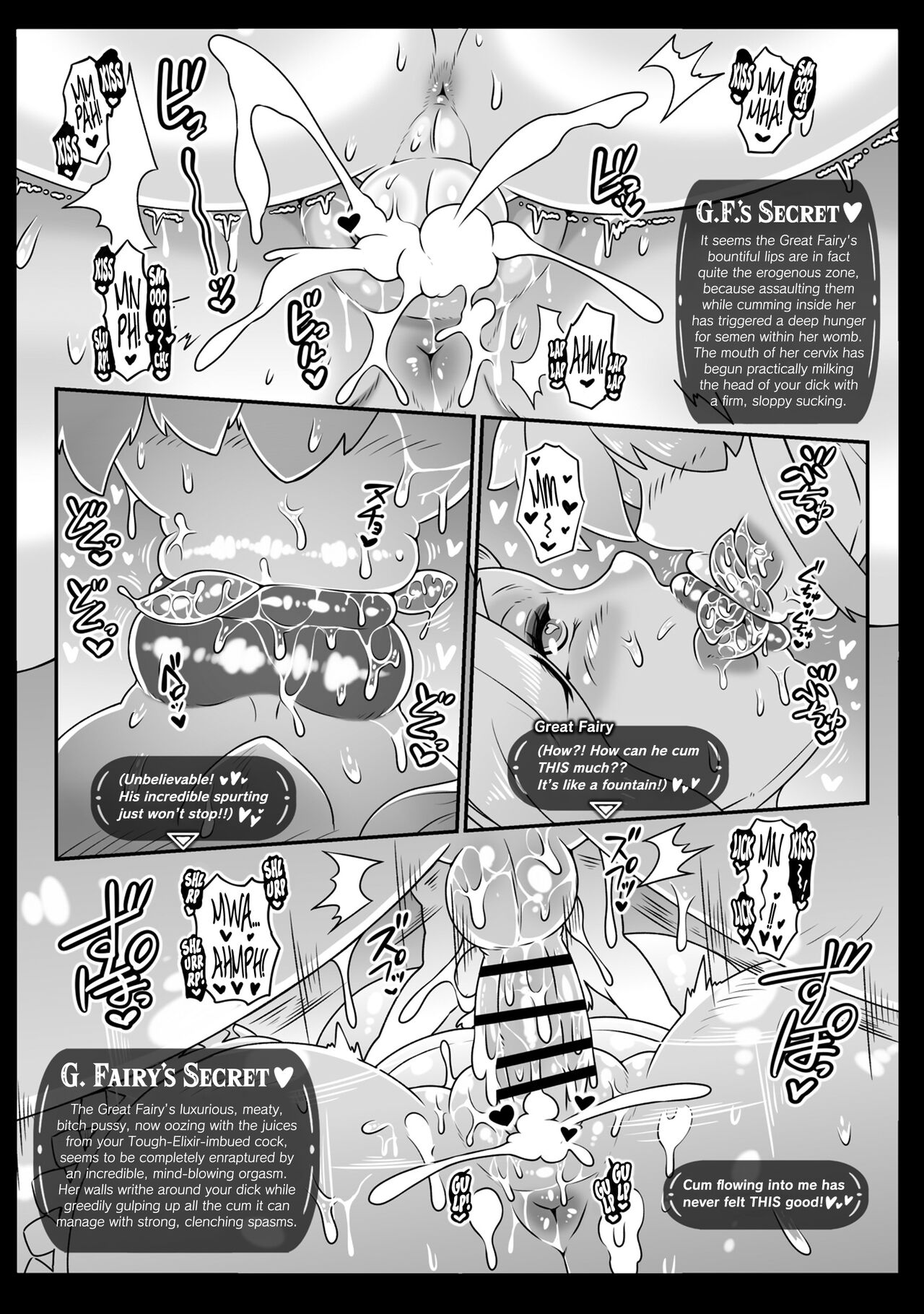 [Whitish Blacker (Andojing)] Daiyousei-sama no Densetsuteki na Tokunou Gohoushi | A Legendary Blessing From The Great Fairy (The Legend of Zelda: Tears of the Kingdom) [English] [Digital] image number 34