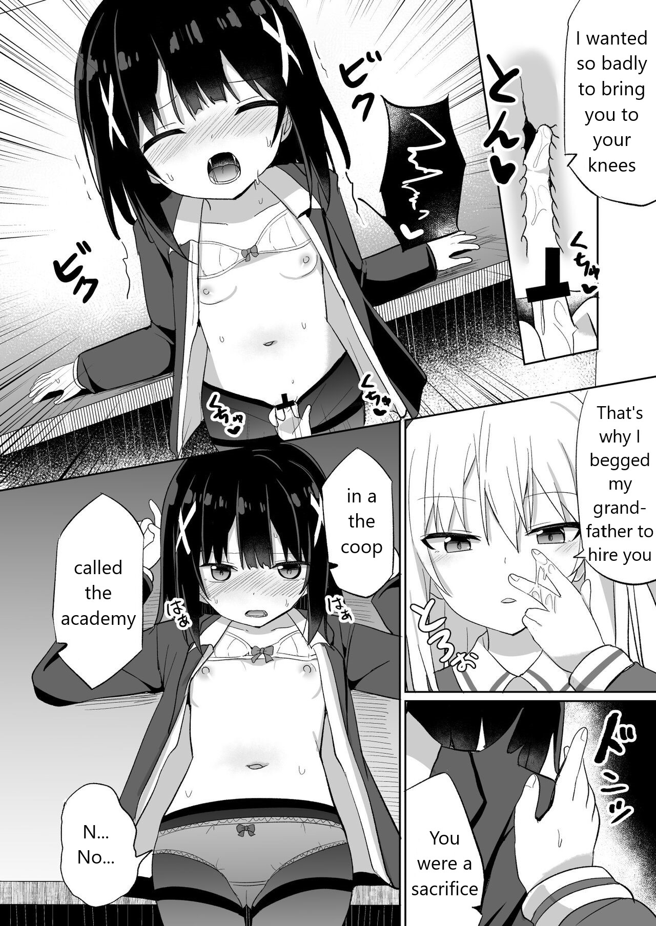 [Story Circle (Seto Kouhei, Tonari)] Ojou-sama Gakkou ni Onna Kyoushi toshite Funin Shita Ore to Futanari Ojou-sama [English] [Digital] Bildnummer 16