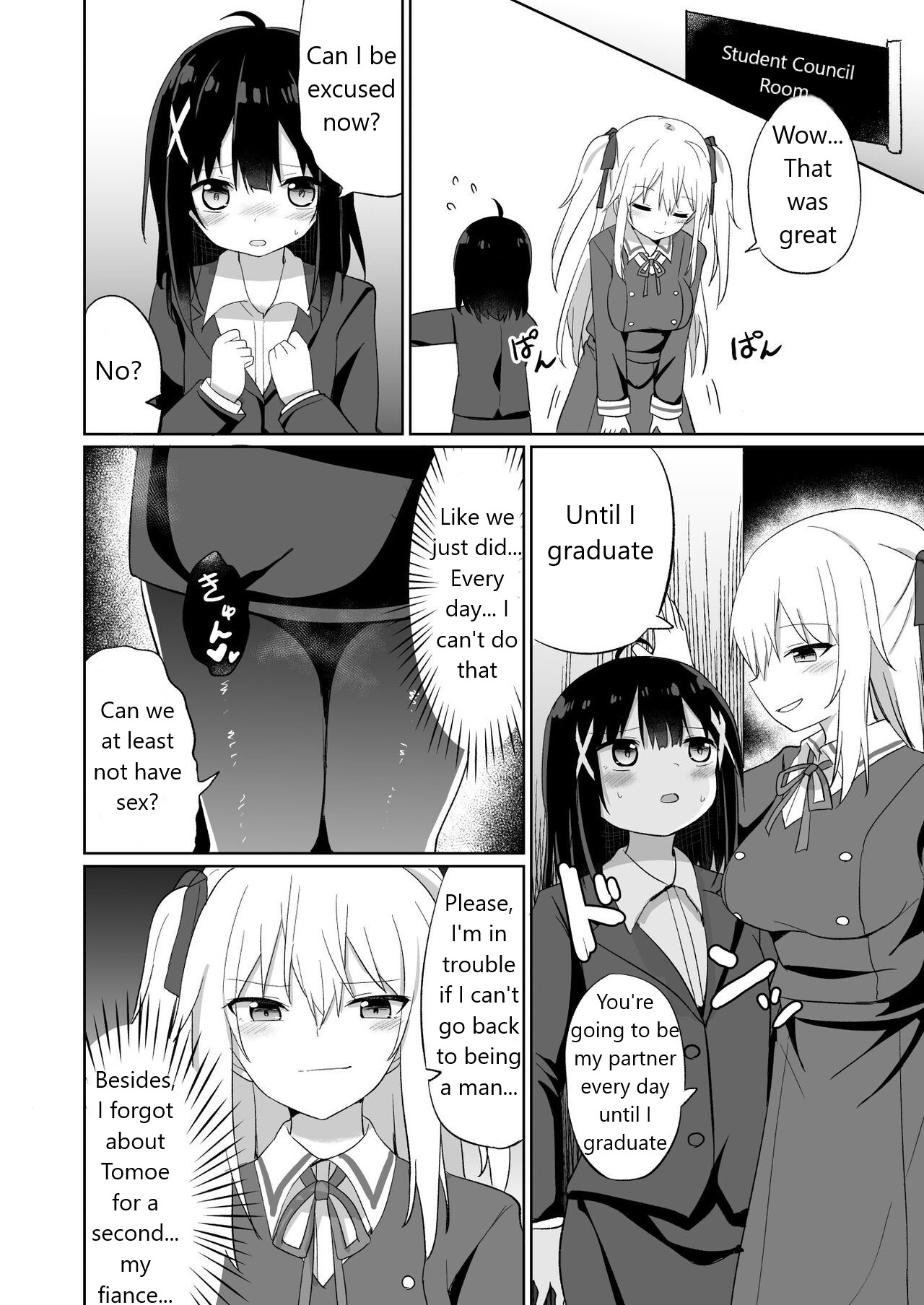 [Story Circle (Seto Kouhei, Tonari)] Ojou-sama Gakkou ni Onna Kyoushi toshite Funin Shita Ore to Futanari Ojou-sama [English] [Digital] Bildnummer 34