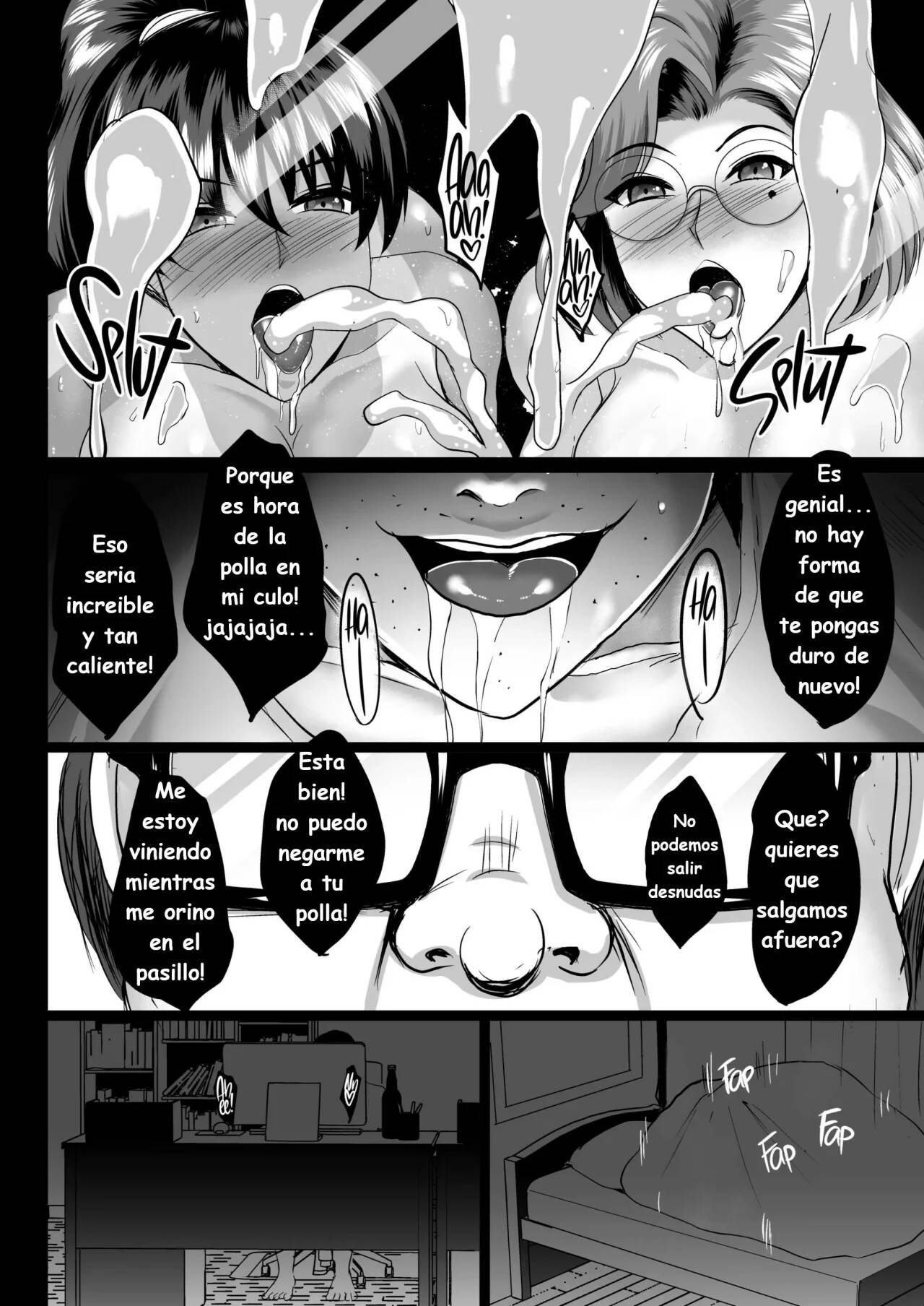 (Hozumi Kenji) Diario de madre e hija adulteras entrenadas y preñadas [Spanish] numero di immagine  43