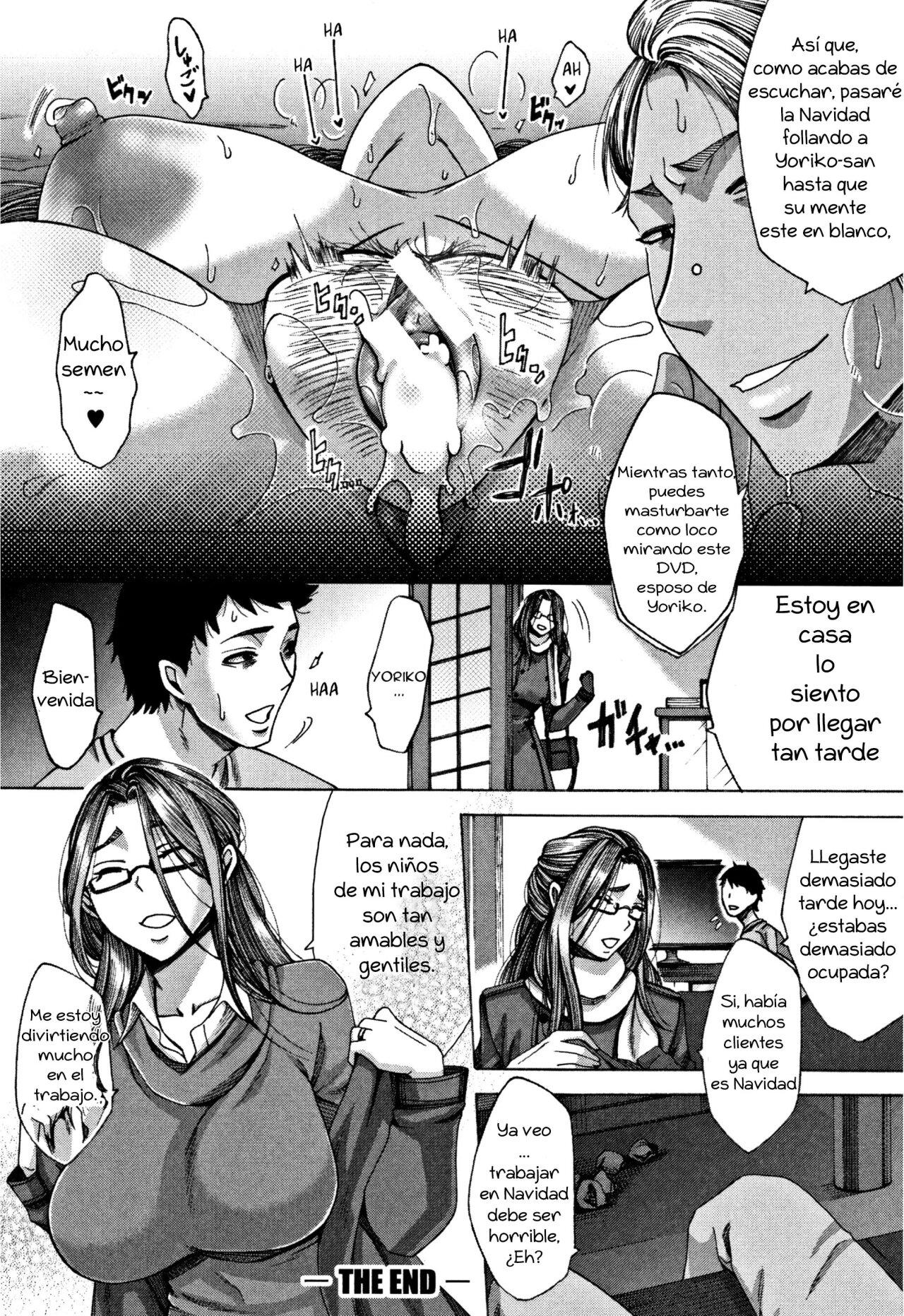 [Tukisiro Saya] Kangeikai | Fiesta de Bienvenida (Tsuma-tachi no Sukebe Doki) [Spanish] [Zonkray] image number 32