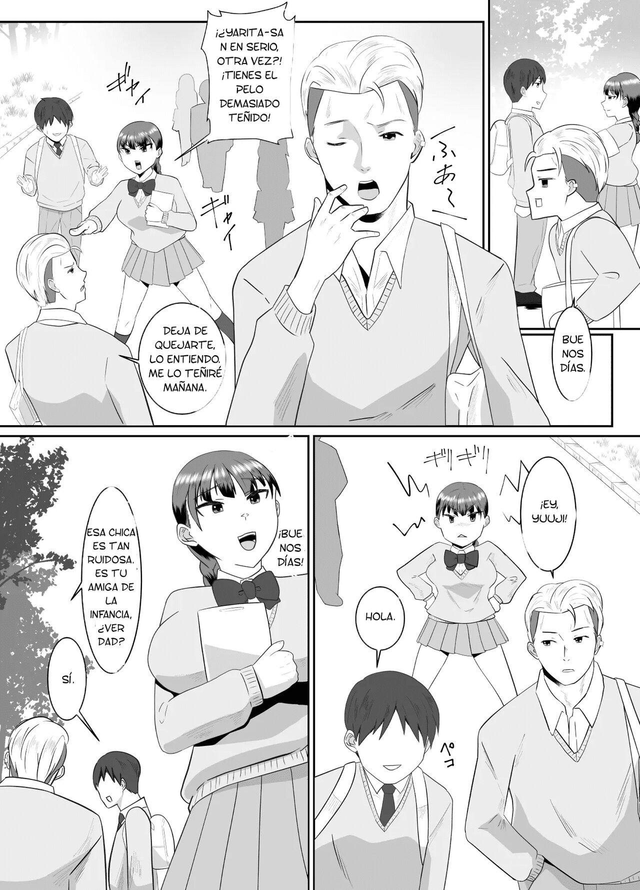 [Cloud Noise (Makuma Ikeru)] El día en el que mi tetona amiga de la infancia, se convirtió en la novia de mi compañero [Spanish] 이미지 번호 3