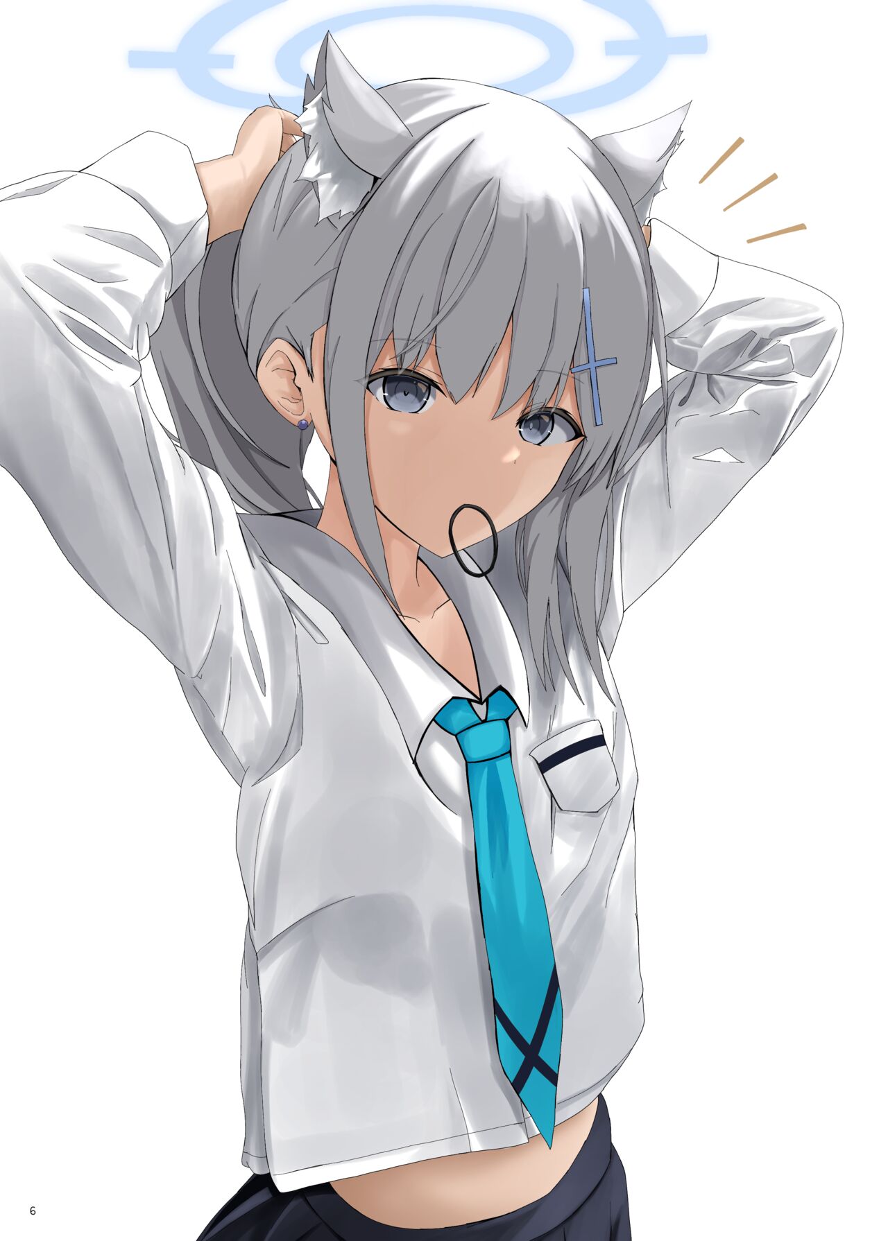 (C102) [Kirakira land (Dist)] Sensei o furimuka setai (Blue Archive) [Digital] numero di immagine  7