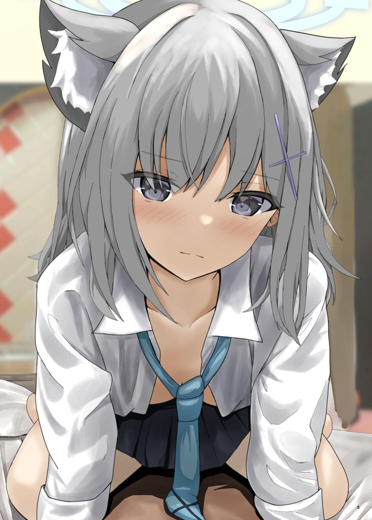 (C102) [Kirakira land (Dist)] Jujun wan ko ga sensei no yokubō o mitasu hon (Blue Archive) [Digital] 이미지 번호 4