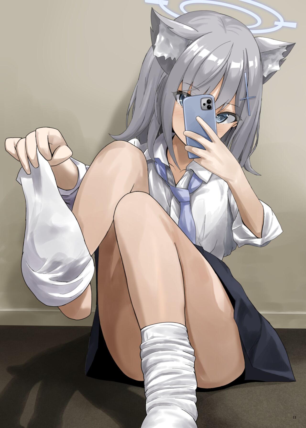 (C102) [Kirakira land (Dist)] Jujun wan ko ga sensei no yokubō o mitasu hon (Blue Archive) [Digital] 이미지 번호 10