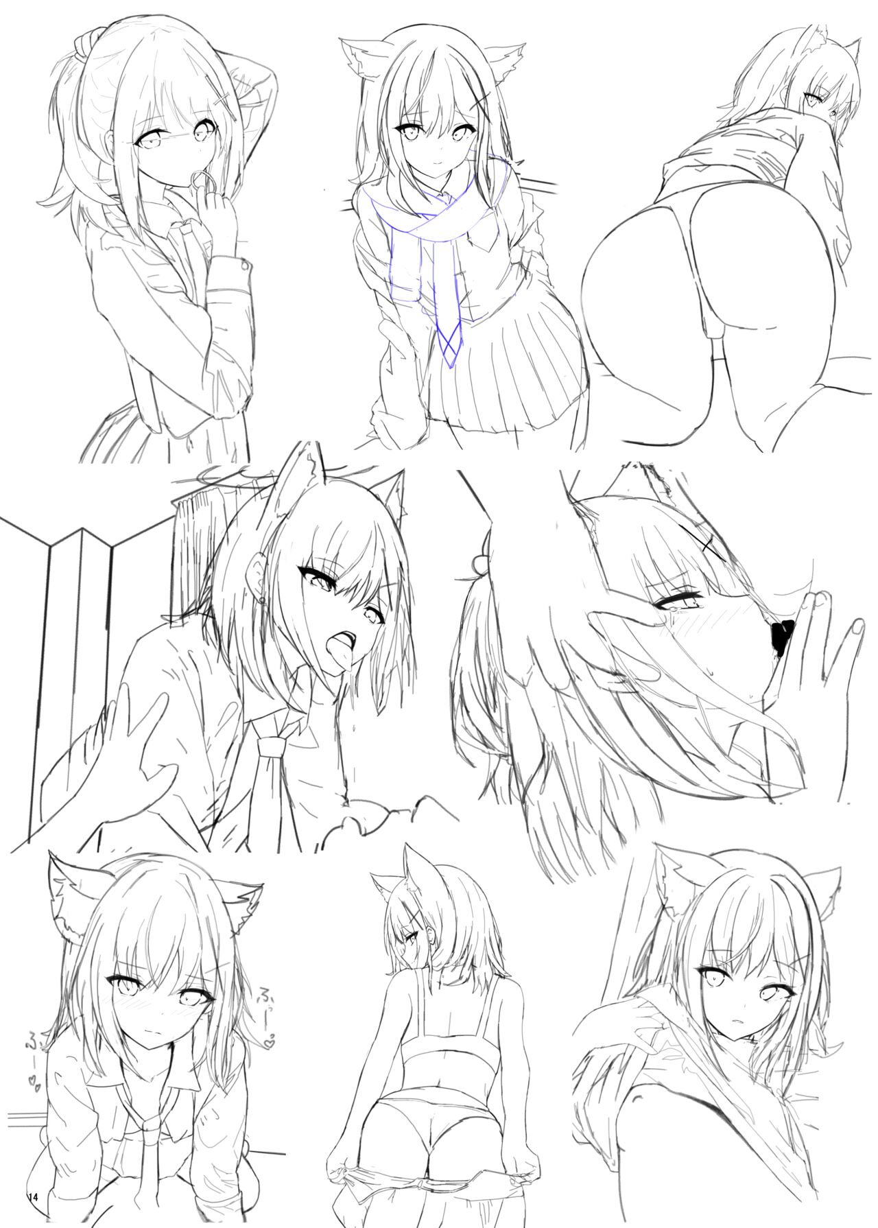 (C102) [Kirakira land (Dist)] Jujun wan ko ga sensei no yokubō o mitasu hon (Blue Archive) [Digital] 이미지 번호 12