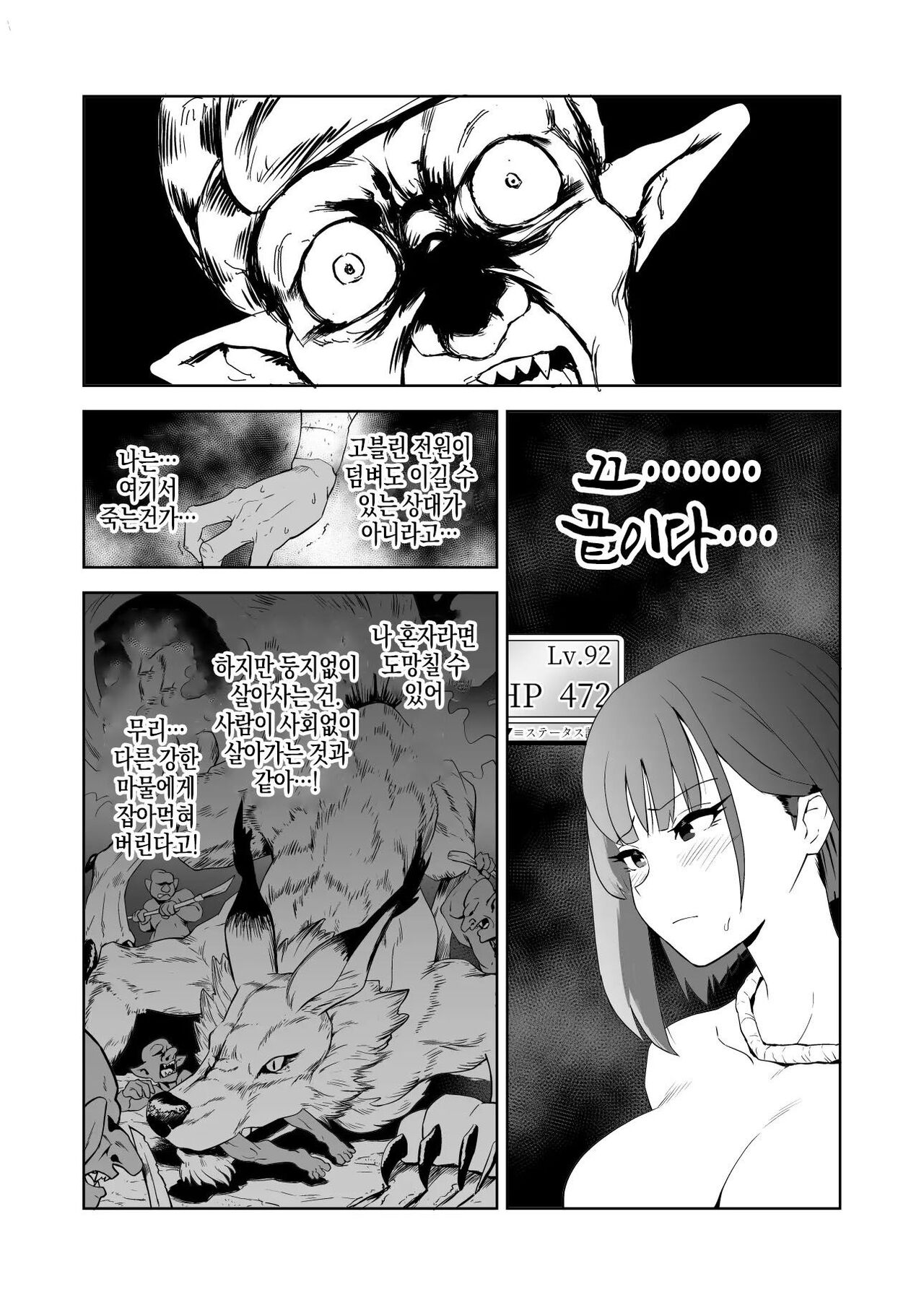 [Yamabatake] 고블린과 여기사 [Korean] изображение № 15