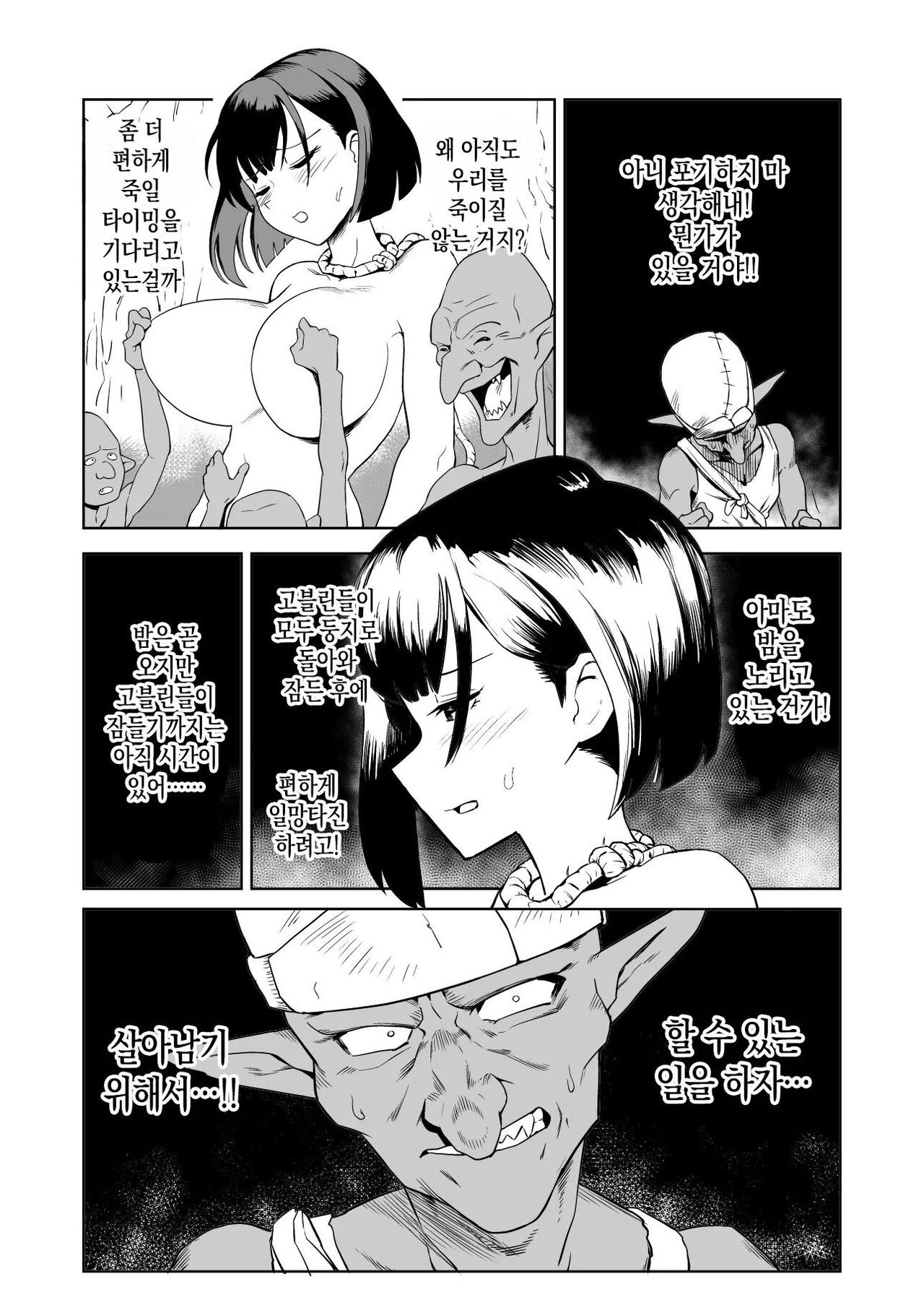 [Yamabatake] 고블린과 여기사 [Korean] изображение № 16