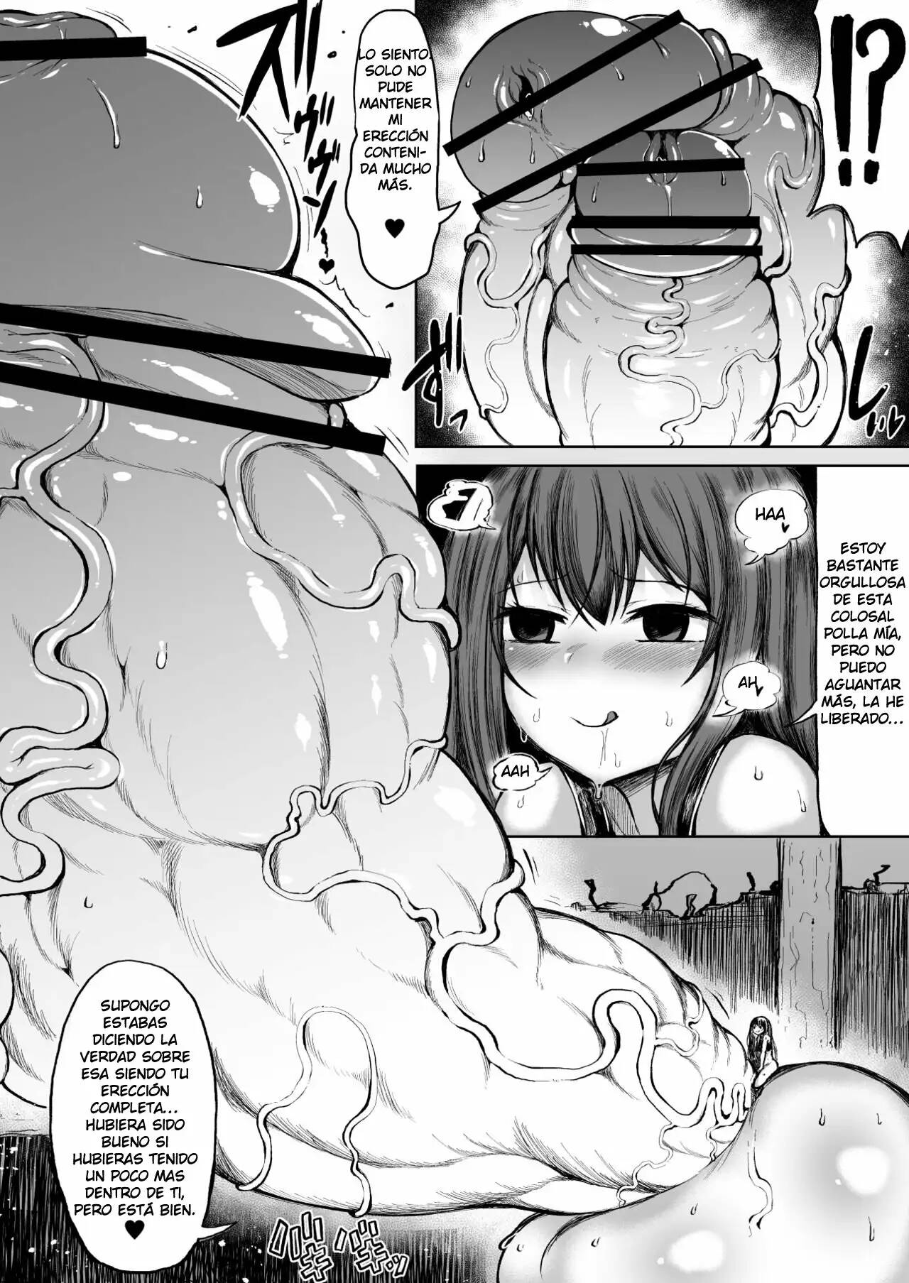 [Teterun] Kana VS Choukon Futanari Club | Kana vs Club Súper Polla Futanari  [Spanish] 17eme image