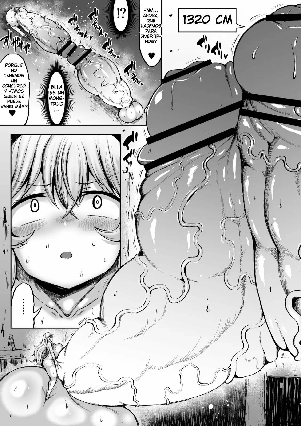 [Teterun] Kana VS Choukon Futanari Club | Kana vs Club Súper Polla Futanari  [Spanish] 18eme image