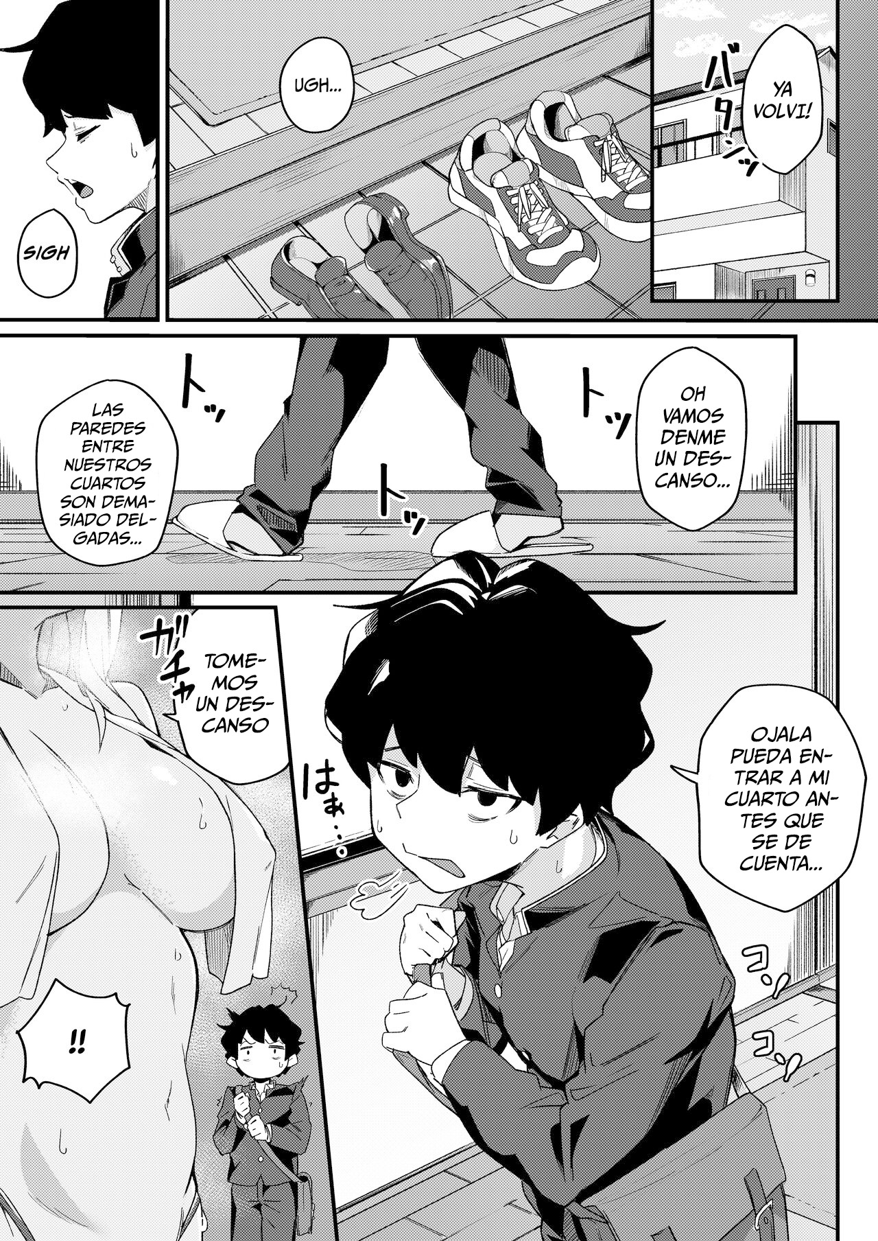 [Kakurenbo (Re׃ankh)] Kyoudai Matching ~Oya ni Naisho de Gachihame Koubi Seikatsu~ [Spanish] [Me Banearon x P3NDEJ0] 画像番号 2