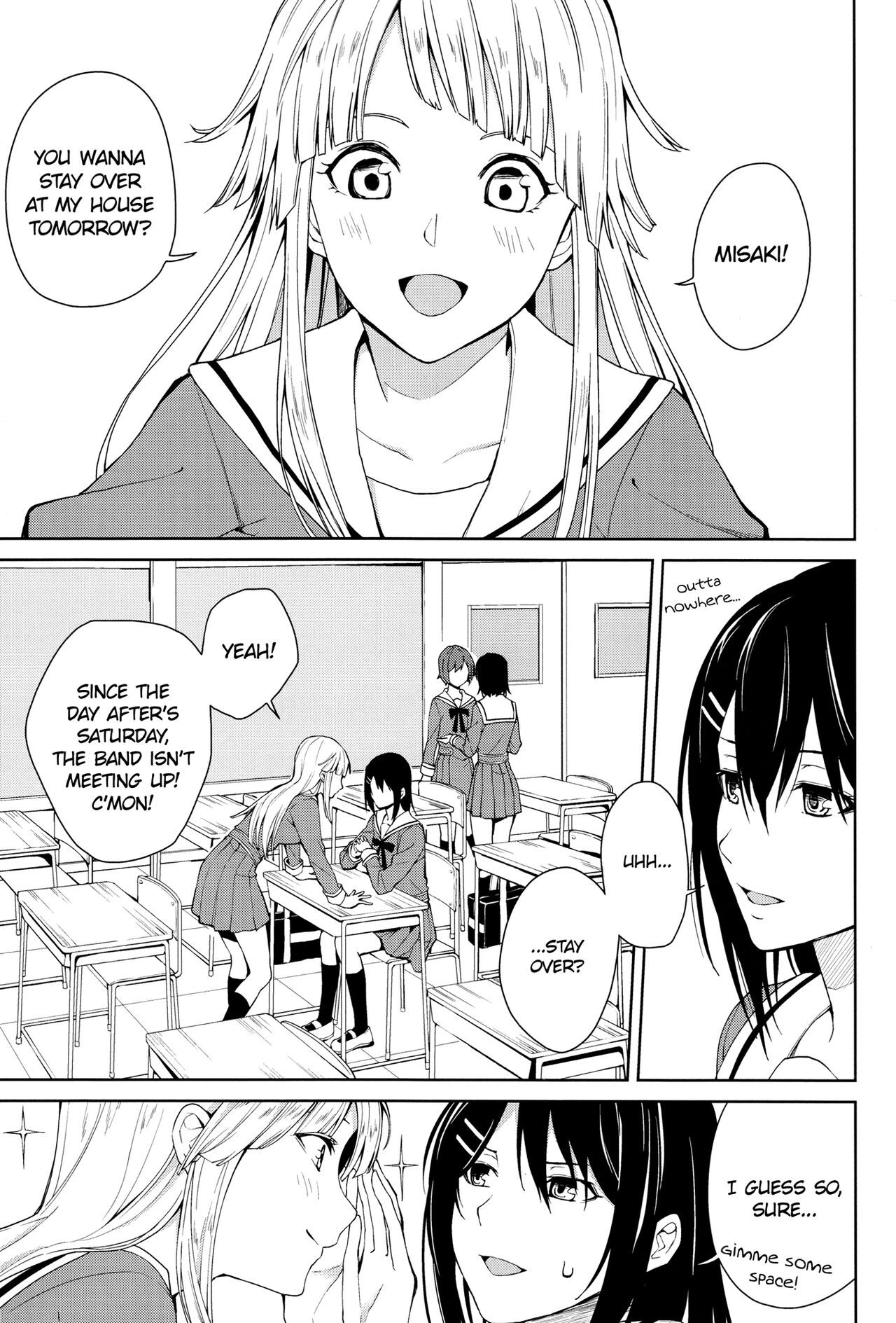 (BanG Dreamer's Party! 4th STAGE) [Tatakai no Kiseki (Senyuu)] Hajimete no | First Time... (BanG Dream!) [English] 画像番号 3