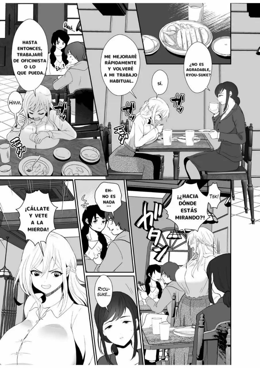 [Kinokko (Taguchi Monyata)] Uwakisyou no Otto ni Seitenkan Kusuri o Nomase Tsuzuketa Kekka | Los resultados de hacer que mi marido infiel beba continuamente una droga que modifica el género [Spanish] [TF Scans] 画像番号 40