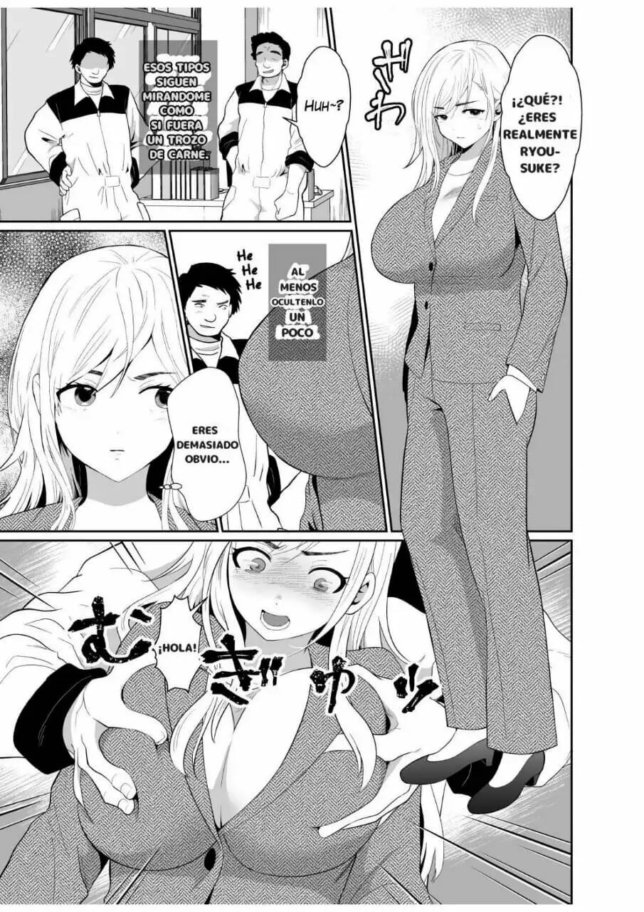 [Kinokko (Taguchi Monyata)] Uwakisyou no Otto ni Seitenkan Kusuri o Nomase Tsuzuketa Kekka | Los resultados de hacer que mi marido infiel beba continuamente una droga que modifica el género [Spanish] [TF Scans] 画像番号 46