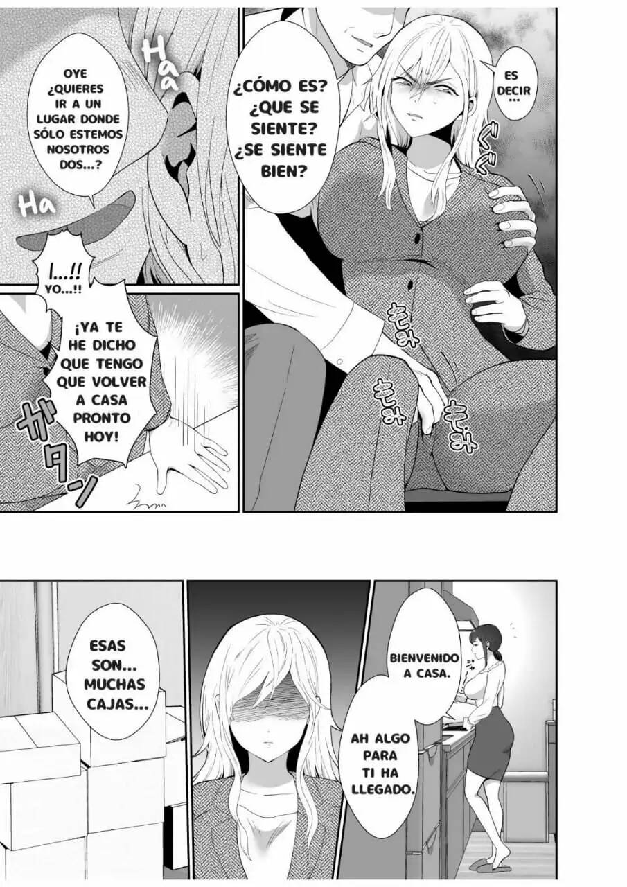 [Kinokko (Taguchi Monyata)] Uwakisyou no Otto ni Seitenkan Kusuri o Nomase Tsuzuketa Kekka | Los resultados de hacer que mi marido infiel beba continuamente una droga que modifica el género [Spanish] [TF Scans] 画像番号 50