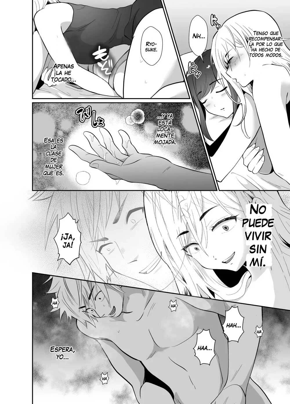 [Kinokko (Taguchi Monyata)] Uwakisyou no Otto ni Seitenkan Kusuri o Nomase Tsuzuketa Kekka 2 | Los resultados de hacer que mi marido adúltero beba continuamente una droga que modifica el género 2 [Spanish] [Zombie9888] numero di immagine  12