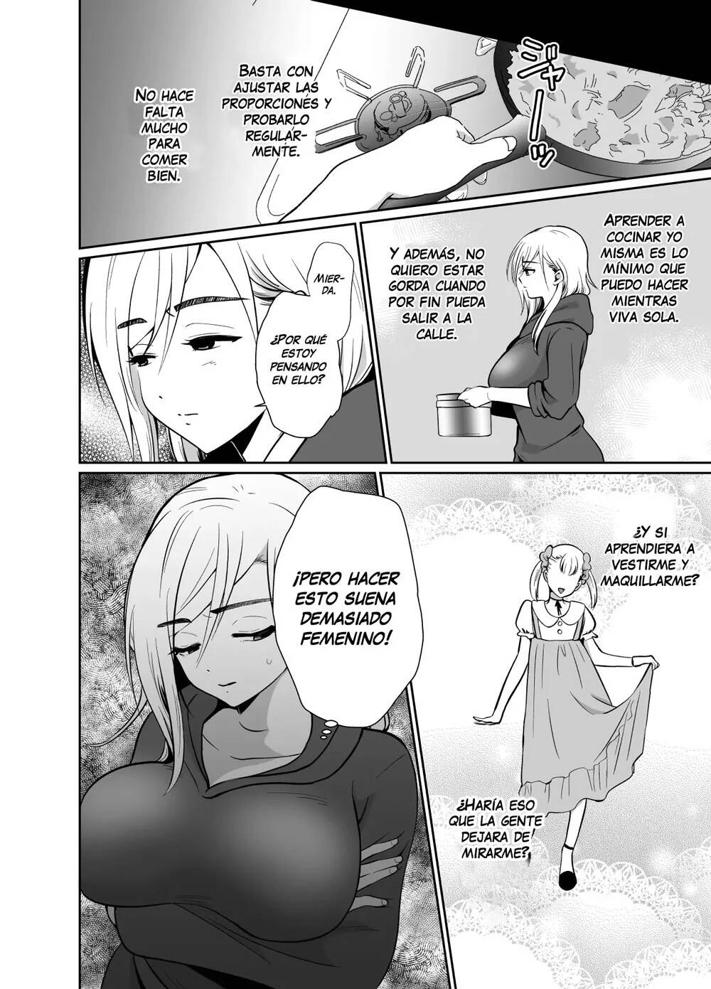 [Kinokko (Taguchi Monyata)] Uwakisyou no Otto ni Seitenkan Kusuri o Nomase Tsuzuketa Kekka 2 | Los resultados de hacer que mi marido adúltero beba continuamente una droga que modifica el género 2 [Spanish] [Zombie9888] numero di immagine  56