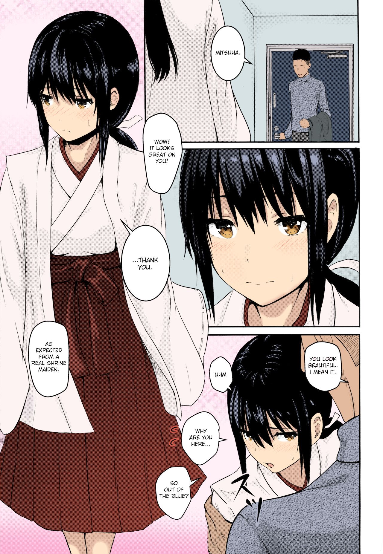 Mitsuha ~Netorare~ 1-9 (Kimi no Na wa.) [Syukurin] (Colorized by mikakucoloring) [English] [Colorized] изображение № 83