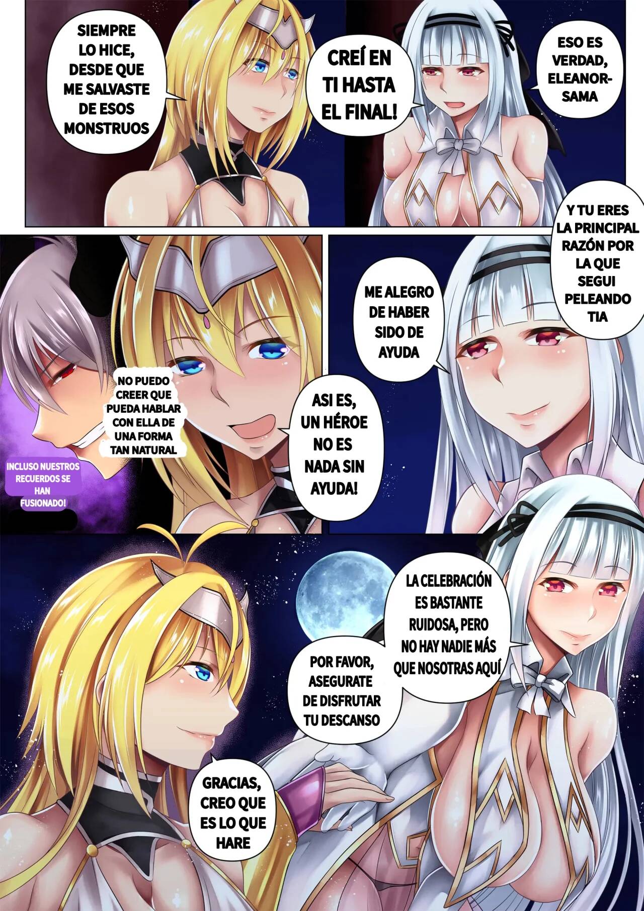 [Seika Kairaku Shoten (Anam111, Namahiyu)] Yuusha Osen - Horoboshita Maou ni Karada wo Nottorareru Onna Yuusha no Monogatari | Heroina corrompida - el Señor Demonio derrotado le robó el cuerpo [Spanish] Bildnummer 16