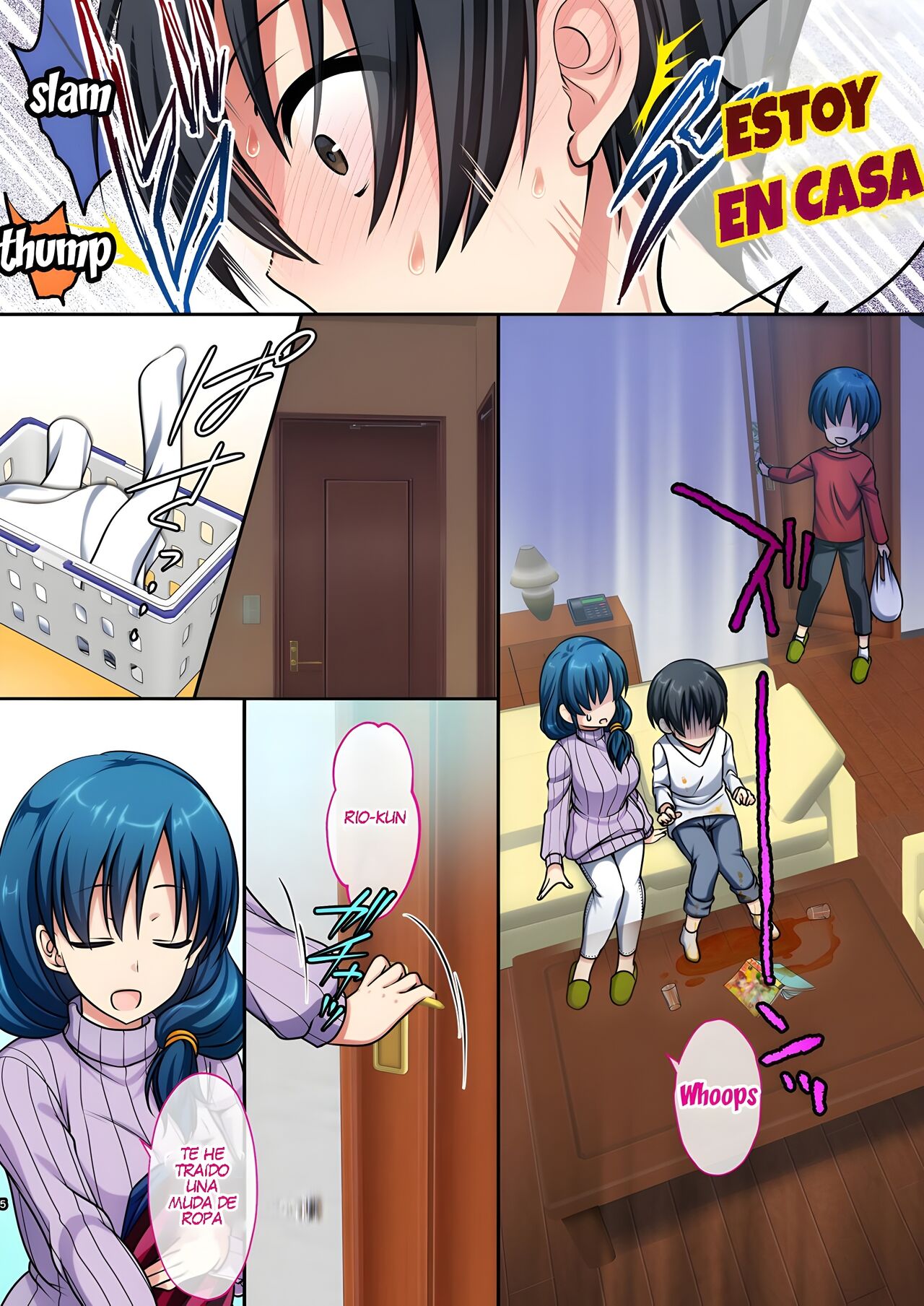 [Kasoku Edge (Shigemiya Kyouhei)] Kirei de H na Tomodachi no Okaa-san | Mi bella y sexy mamá [Spanish] [K-le Traducciones] 画像番号 6