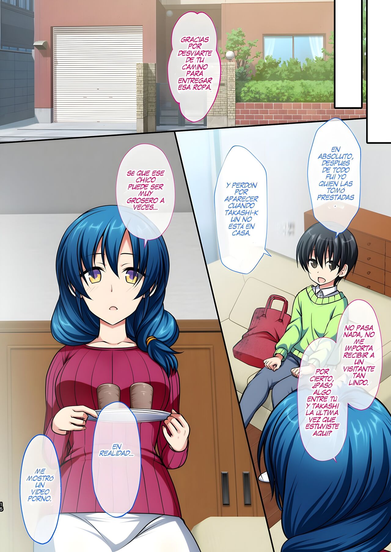 [Kasoku Edge (Shigemiya Kyouhei)] Kirei de H na Tomodachi no Okaa-san | Mi bella y sexy mamá [Spanish] [K-le Traducciones] 画像番号 16