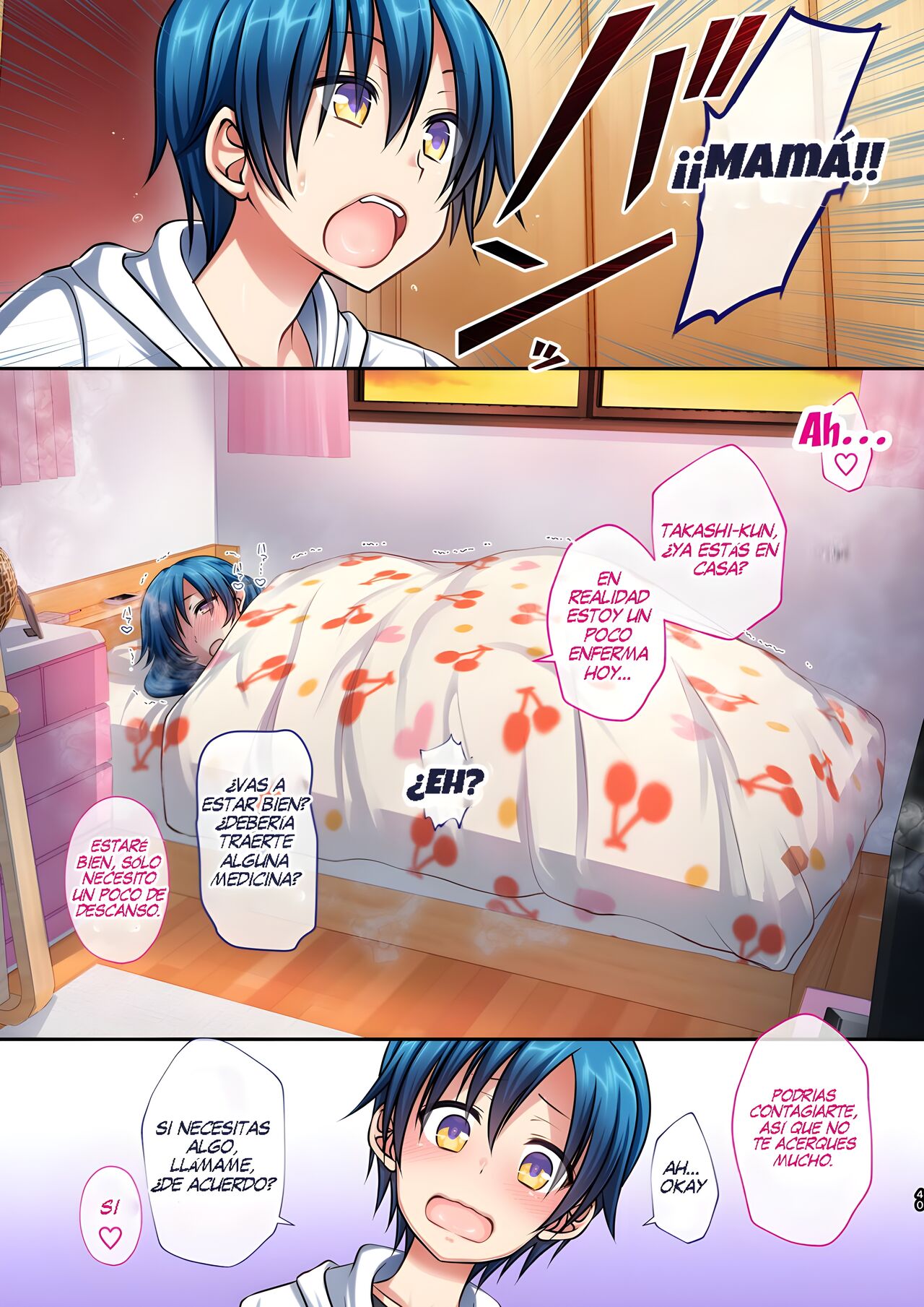 [Kasoku Edge (Shigemiya Kyouhei)] Kirei de H na Tomodachi no Okaa-san | Mi bella y sexy mamá [Spanish] [K-le Traducciones] 画像番号 41