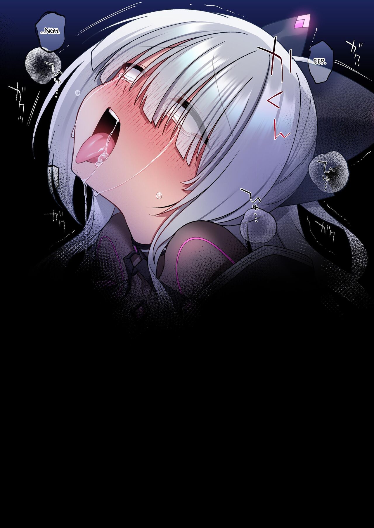 [Yajirushi Key (Hoshina Meito)] Dennou Shoujo wa Kasou Sekai ni Shizumi Yuku Spanish [Amaterasu] изображение № 69