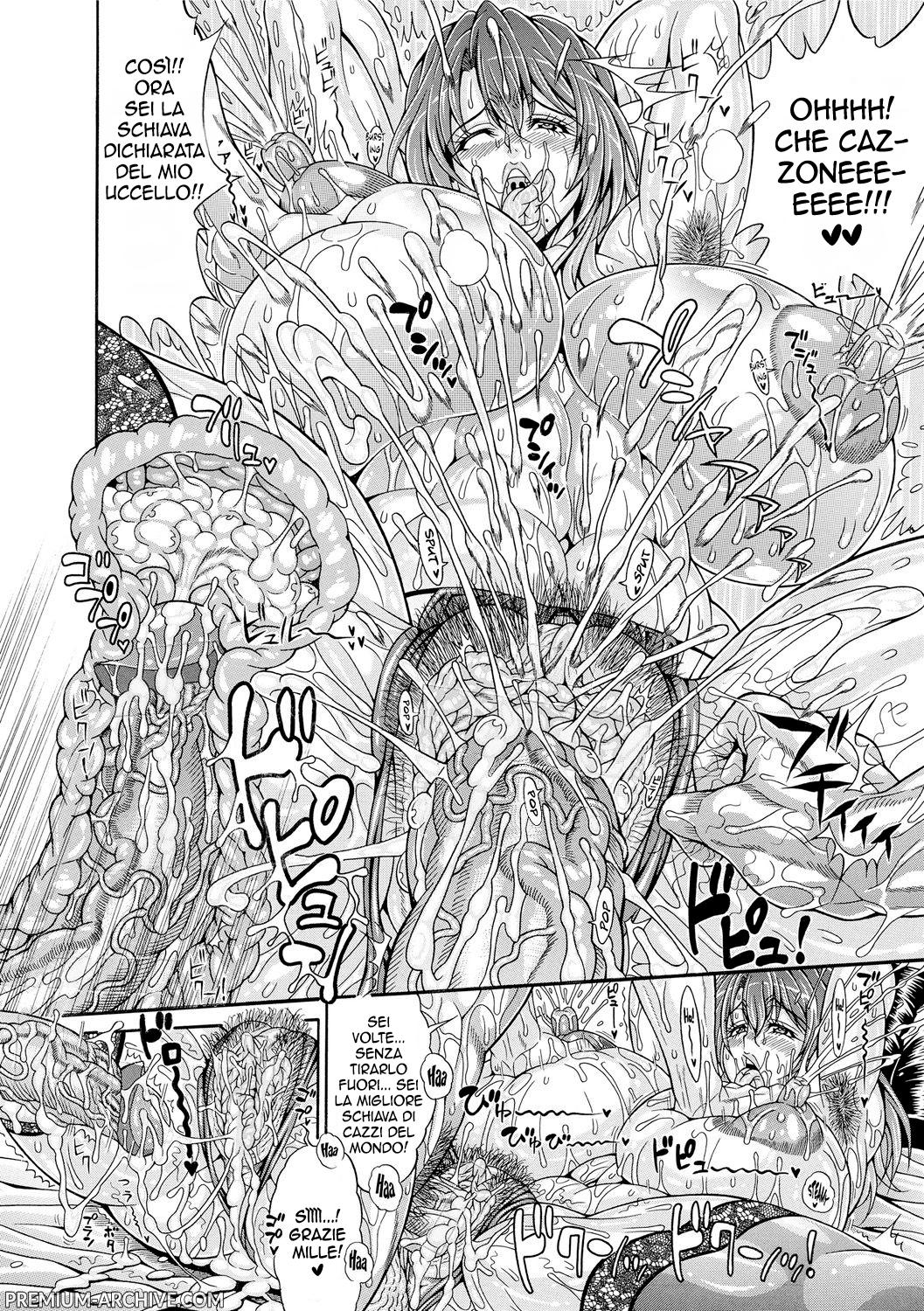 [Andou Hiroyuki] Hatsuho no Onegai | Il Desiderio di Hatsuho (Pakopako Bitch ~Megamori! Mashimashi! Dosukebe Niku~) [Italian] [Decensored] numero di immagine  12