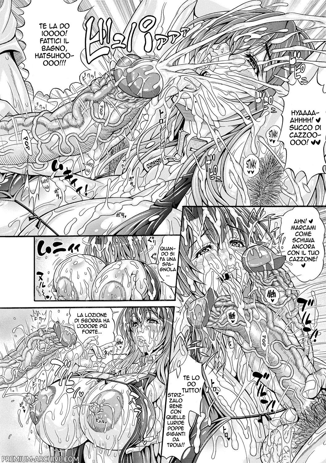 [Andou Hiroyuki] Hatsuho no Onegai | Il Desiderio di Hatsuho (Pakopako Bitch ~Megamori! Mashimashi! Dosukebe Niku~) [Italian] [Decensored] numero di immagine  16