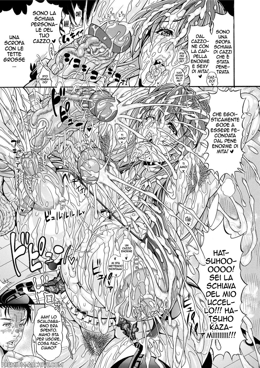 [Andou Hiroyuki] Hatsuho no Onegai | Il Desiderio di Hatsuho (Pakopako Bitch ~Megamori! Mashimashi! Dosukebe Niku~) [Italian] [Decensored] numero di immagine  19