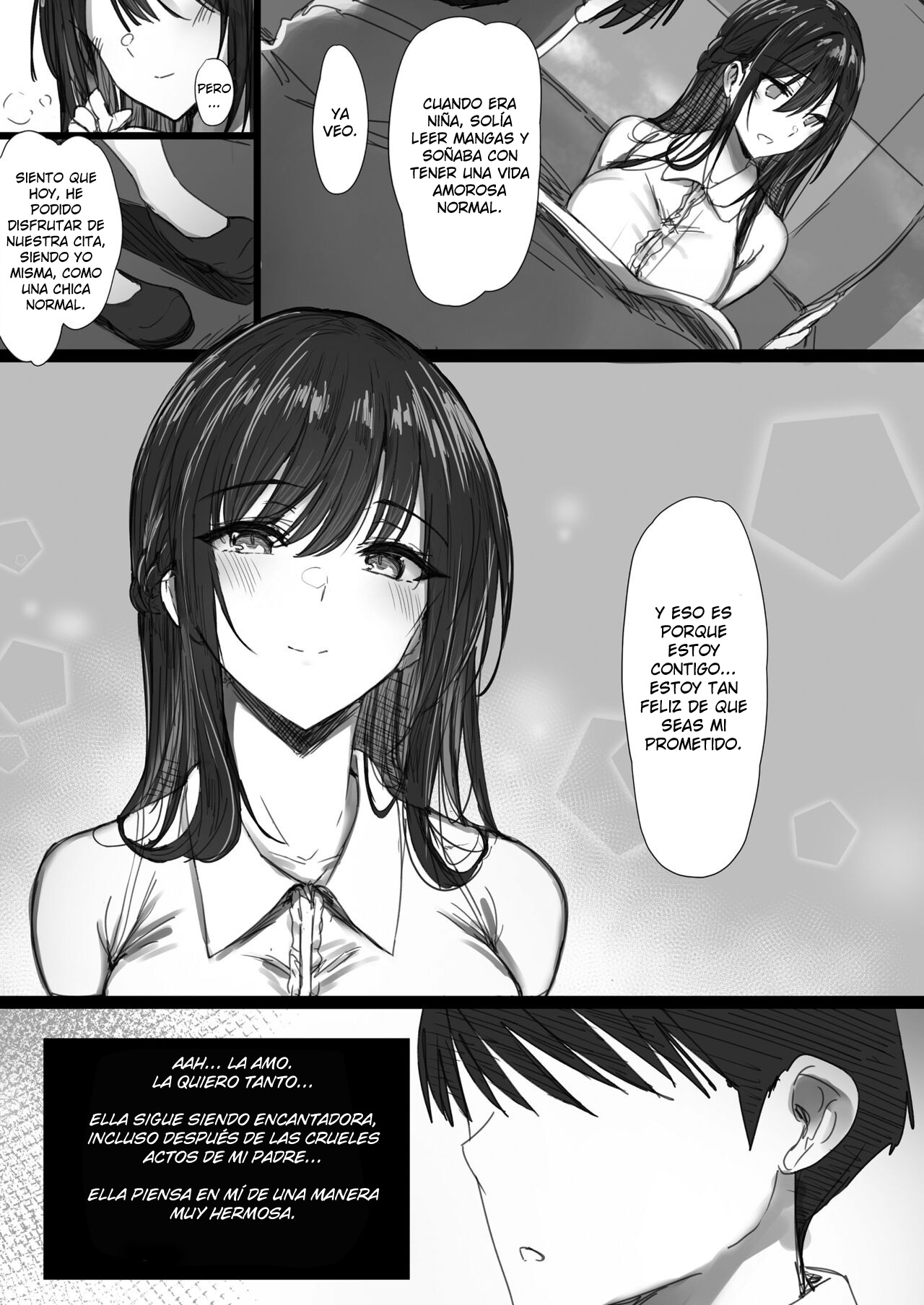 [Hari Poteto] Ki ga Tsuyoi Seiso na Hitozuma Reijou ga Netorareru made no Ichibu Shijuu II [Spanish] 画像番号 5