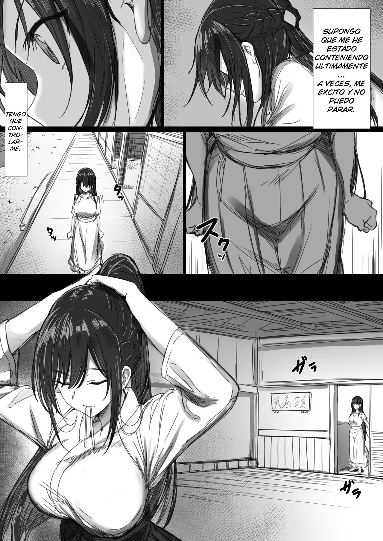 [Hari Poteto] Ki ga Tsuyoi Seiso na Hitozuma Reijou ga Netorareru made no Ichibu Shijuu II [Spanish] 画像番号 11