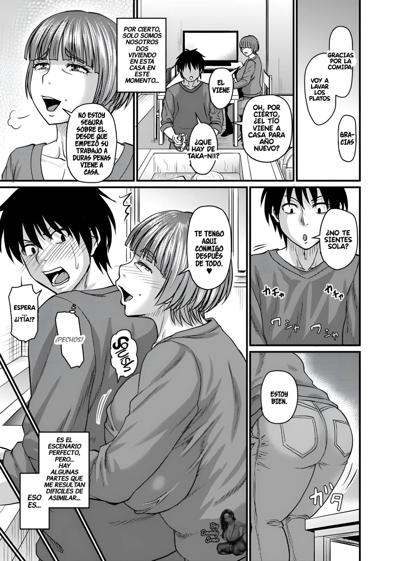 [Jirou] Obasan to Futarigurashi | Viviendo con mi tia (COMIC Masyo 2024-02) [Spanish] 이미지 번호 3