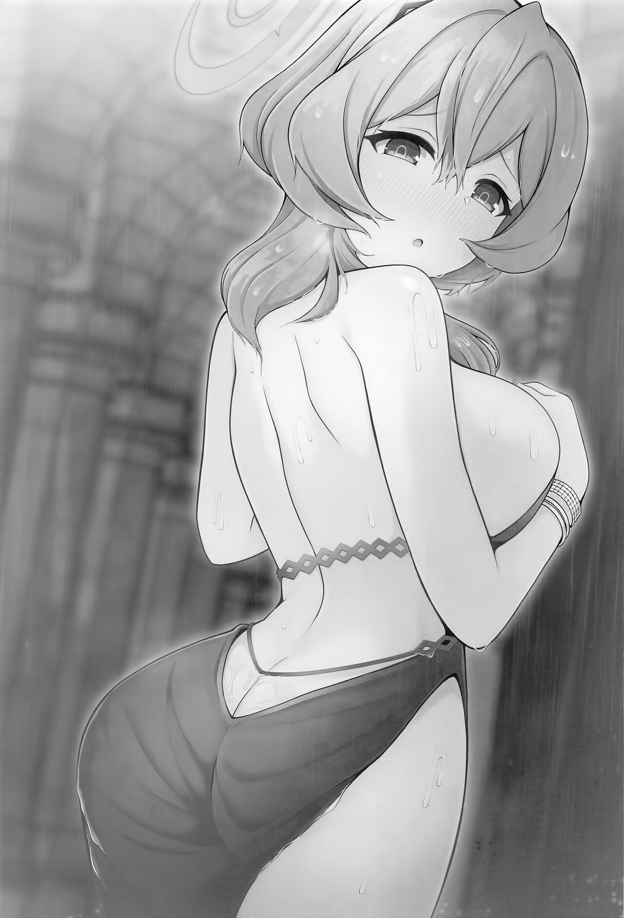 (Sensei no Archive 11) [Asu no Hanasaku (Asuka Rayaru)] Ame, Nochi Amau Ako. | 雨、后 天雨亚子。 (Blue Archive) [Chinese] [欶澜汉化组] numero di immagine  3