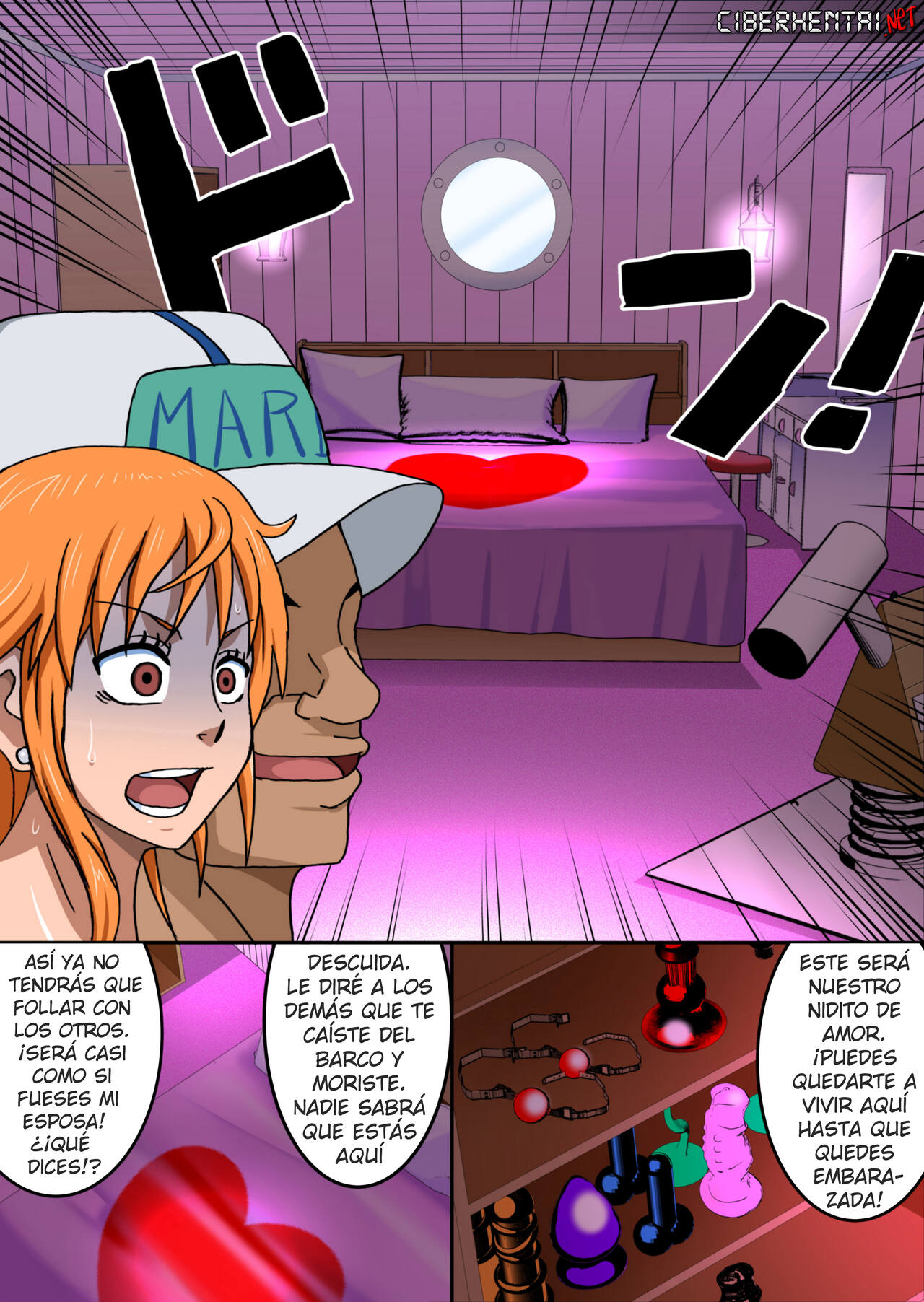 [NARUHO-Dou (Naruhodo)] Nami Saga Final (One Piece) (Spanish) [Kalock & Ciberhentai] 图片编号 32