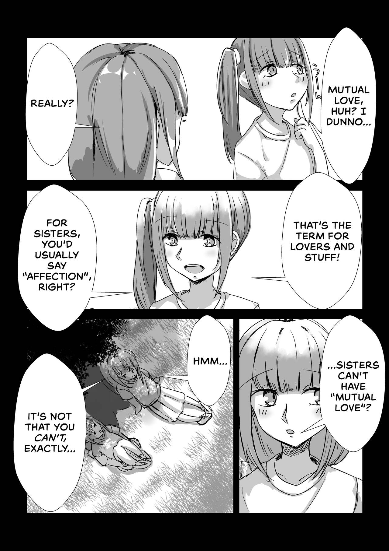 [Sebire] Shimai ga Nakayoshi Kara Ryouomoi ni Naru Hanashi | How Sisters Go from Friendship to Romance [English] [EHCOVE] 图片编号 3