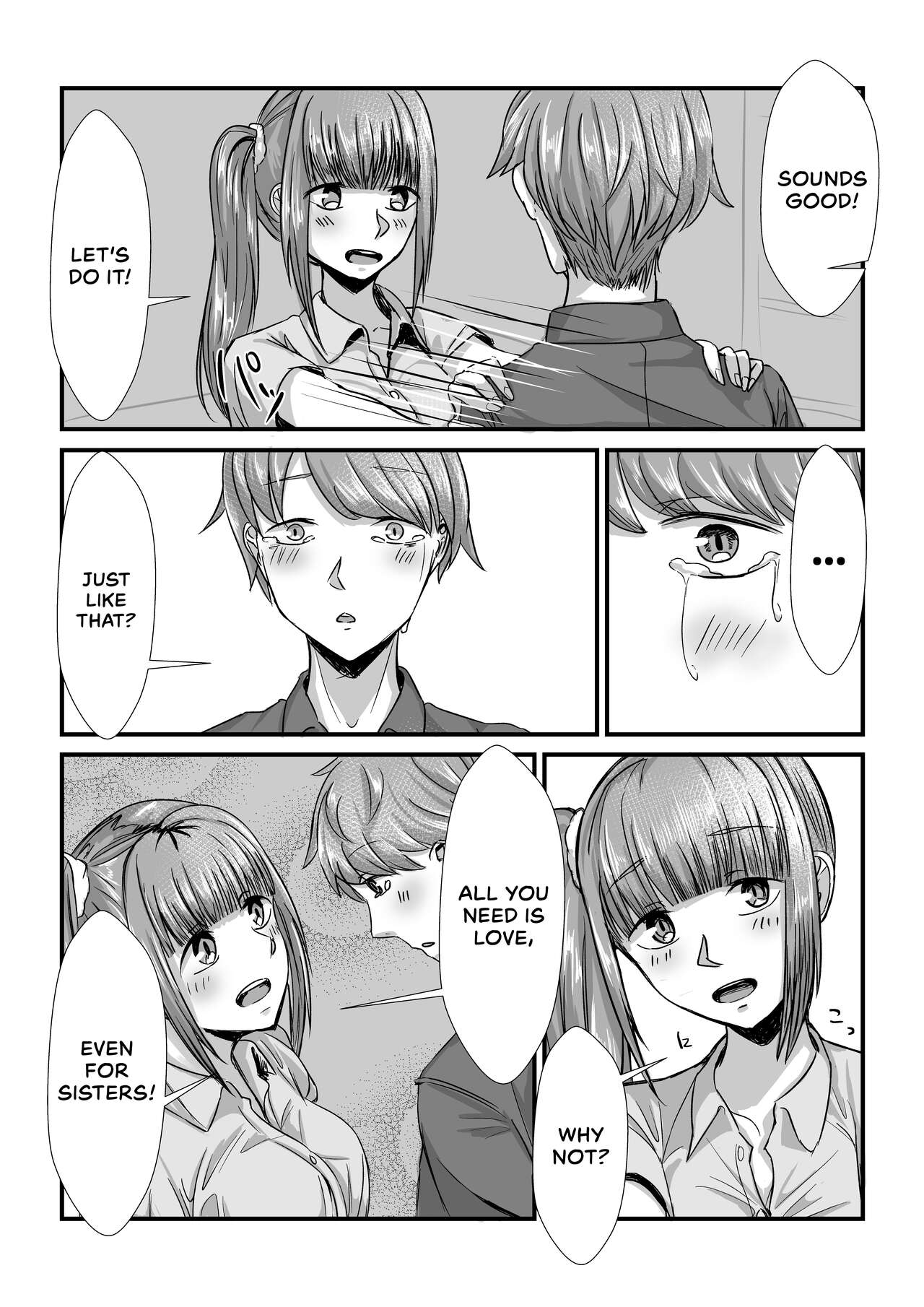 [Sebire] Shimai ga Nakayoshi Kara Ryouomoi ni Naru Hanashi | How Sisters Go from Friendship to Romance [English] [EHCOVE] 图片编号 35