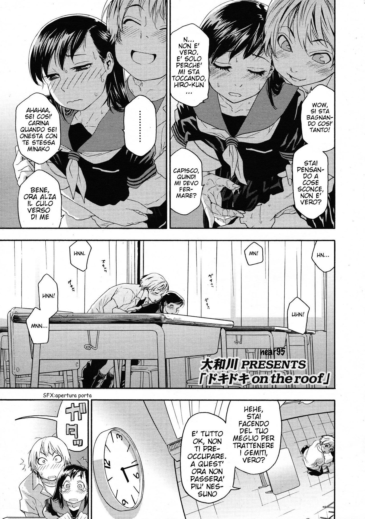 [Yamatogawa] Dokidoki on the roof (COMIC Tenma 2009-06) [italian - Decensored] 图片编号 1