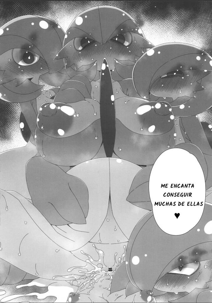 (C101) [Hanya Yashiki (Hanya)] Yasei no Oyabun Sirnight ga Arawareta! | ¡Ha aparecido un Alfa salvaje! (Pokémon) [Spanish] image number 17