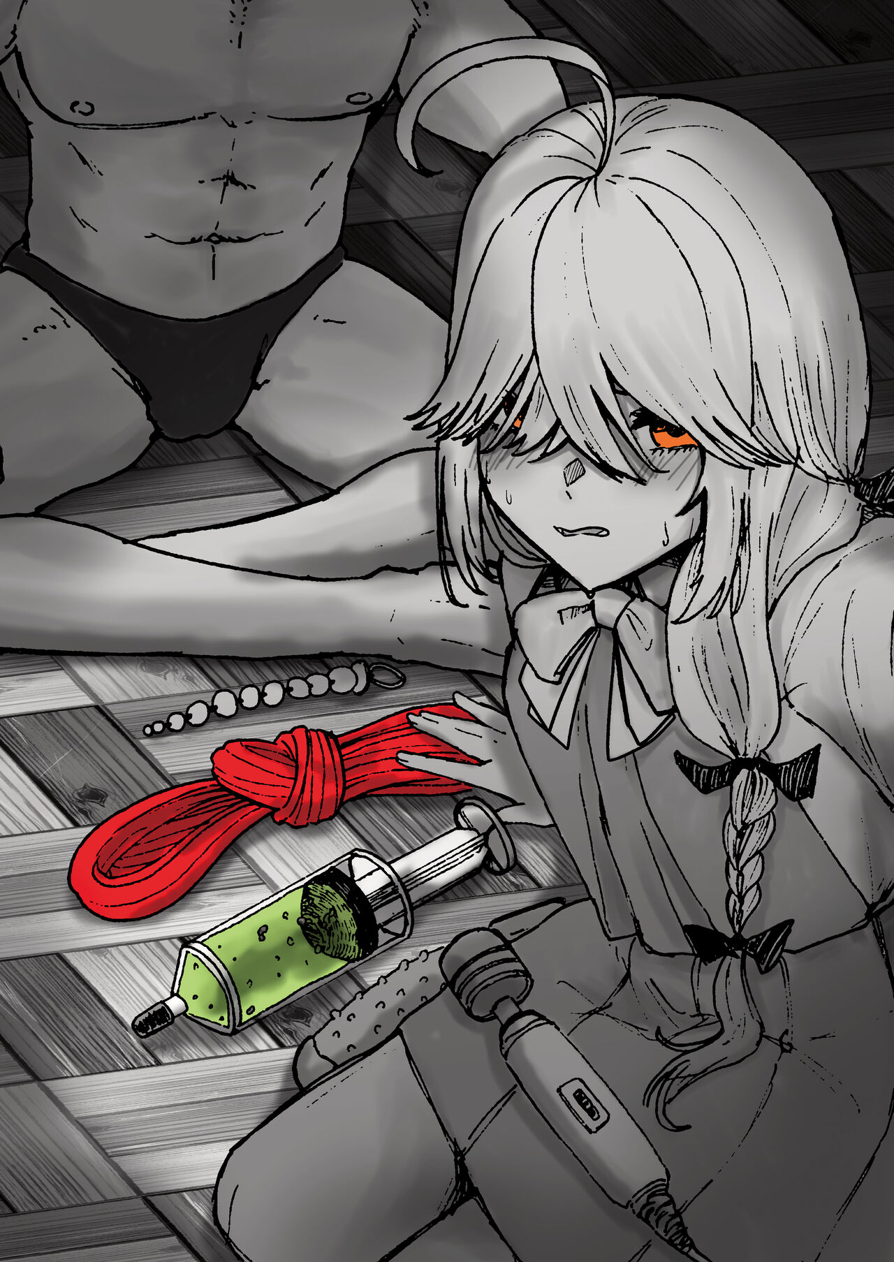 [Fukashigi] Hitoku Sareta kan Baku-roku Suirai Sentai no Otome-tachi image number 44