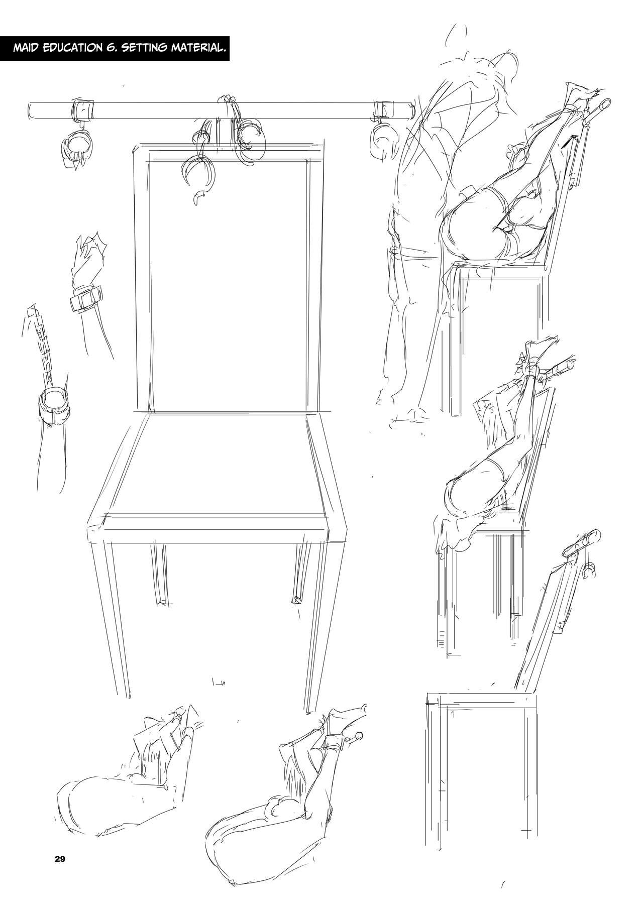 [Kyockchokyock (Kyockcho)] Maid Kyouiku. 6 -Botsuraku Kizoku Rurikawa Tsubaki- | Educando a la sirvienta 6 [Spanish] [Digital] image number 31