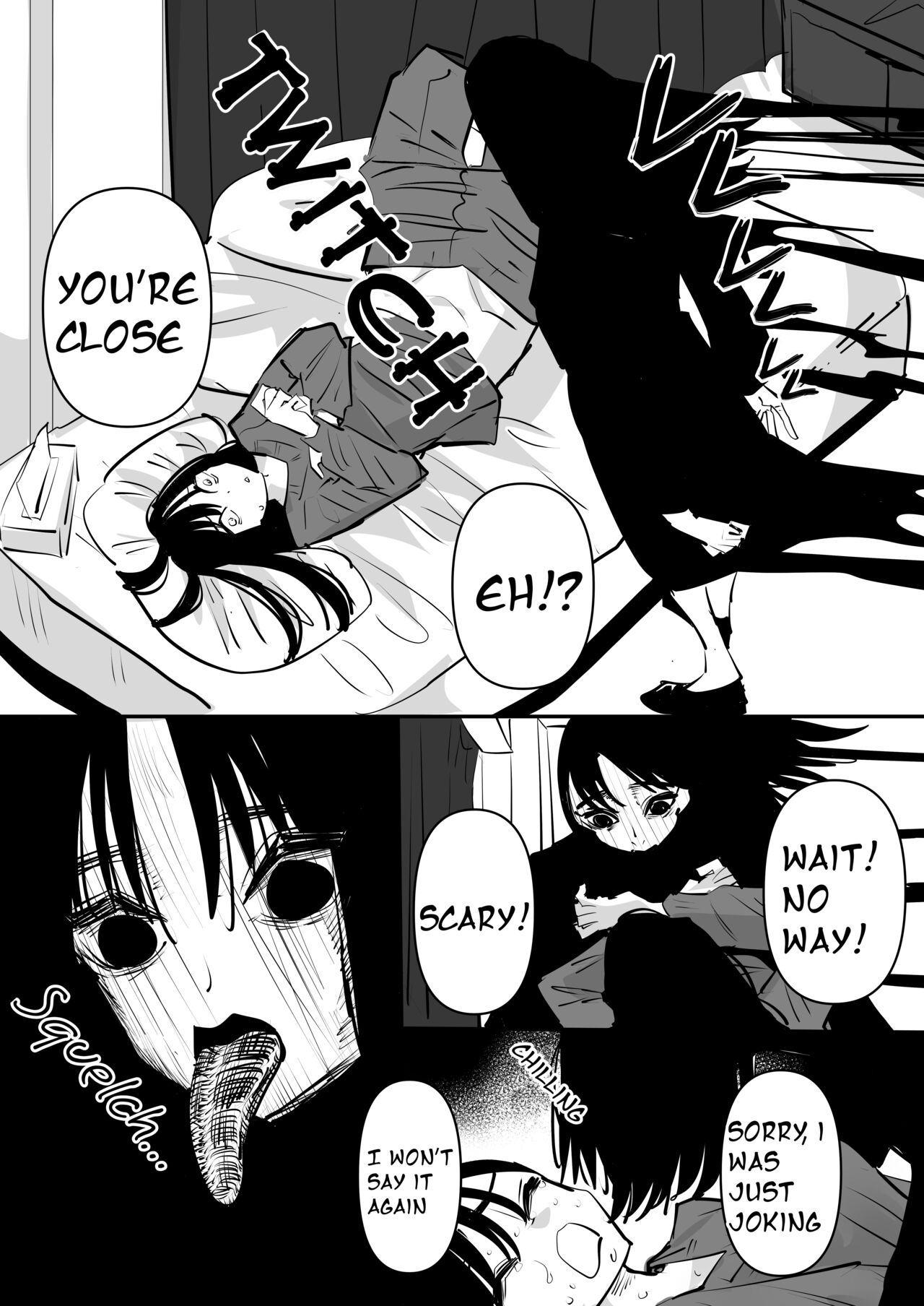 [Aweida] Yuurei to Les SEX Shitara Taihen na Koto ni Natta hanashi | A Dangerous Story Of A Yuurei and Lesbian SEX [English] [MAtryoNA] image number 3