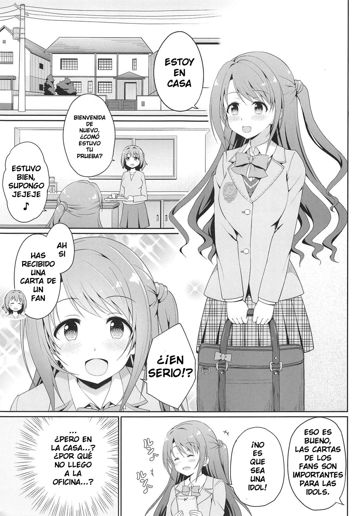 [Haniya (Hanini)] Kyouhaku Scandal | Escandalo de Intimidacion (THE IDOLM@STER CINDERELLA GIRLS) [Spanish] image number 3