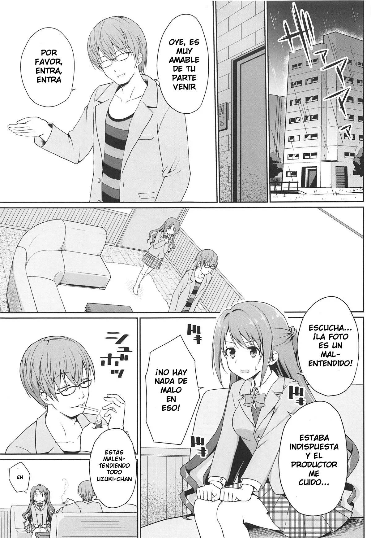 [Haniya (Hanini)] Kyouhaku Scandal | Escandalo de Intimidacion (THE IDOLM@STER CINDERELLA GIRLS) [Spanish] image number 5