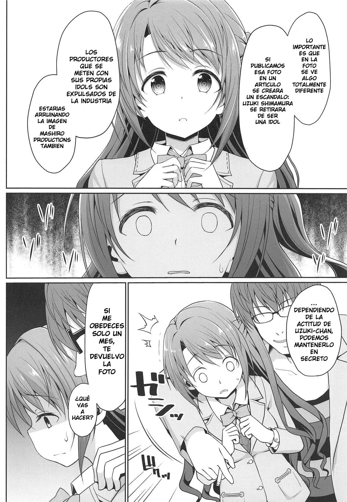 [Haniya (Hanini)] Kyouhaku Scandal | Escandalo de Intimidacion (THE IDOLM@STER CINDERELLA GIRLS) [Spanish] image number 6