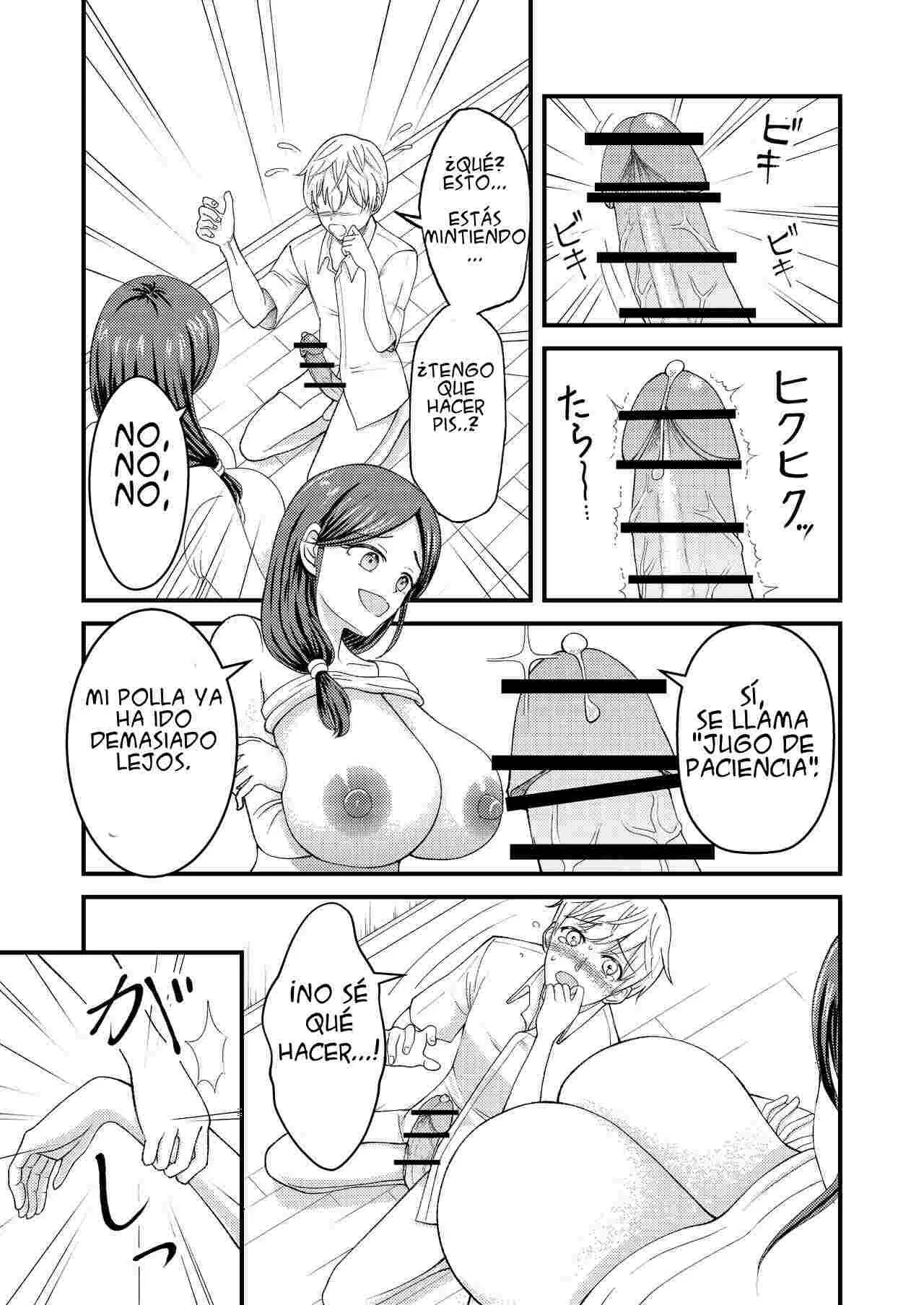 [Swap Minami (Minami Kei, Swap Kinoko)] Yasashii Bakunyuu Kaa-san to Irekawacchatta Hankouki na Ore no Hanashi ~2~ | Cambio de cuerpos, yo y mi pechugona madre 2 [Spanish] 5eme image