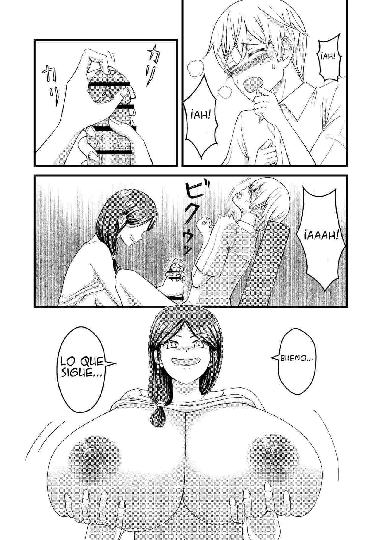 [Swap Minami (Minami Kei, Swap Kinoko)] Yasashii Bakunyuu Kaa-san to Irekawacchatta Hankouki na Ore no Hanashi ~2~ | Cambio de cuerpos, yo y mi pechugona madre 2 [Spanish] 9eme image